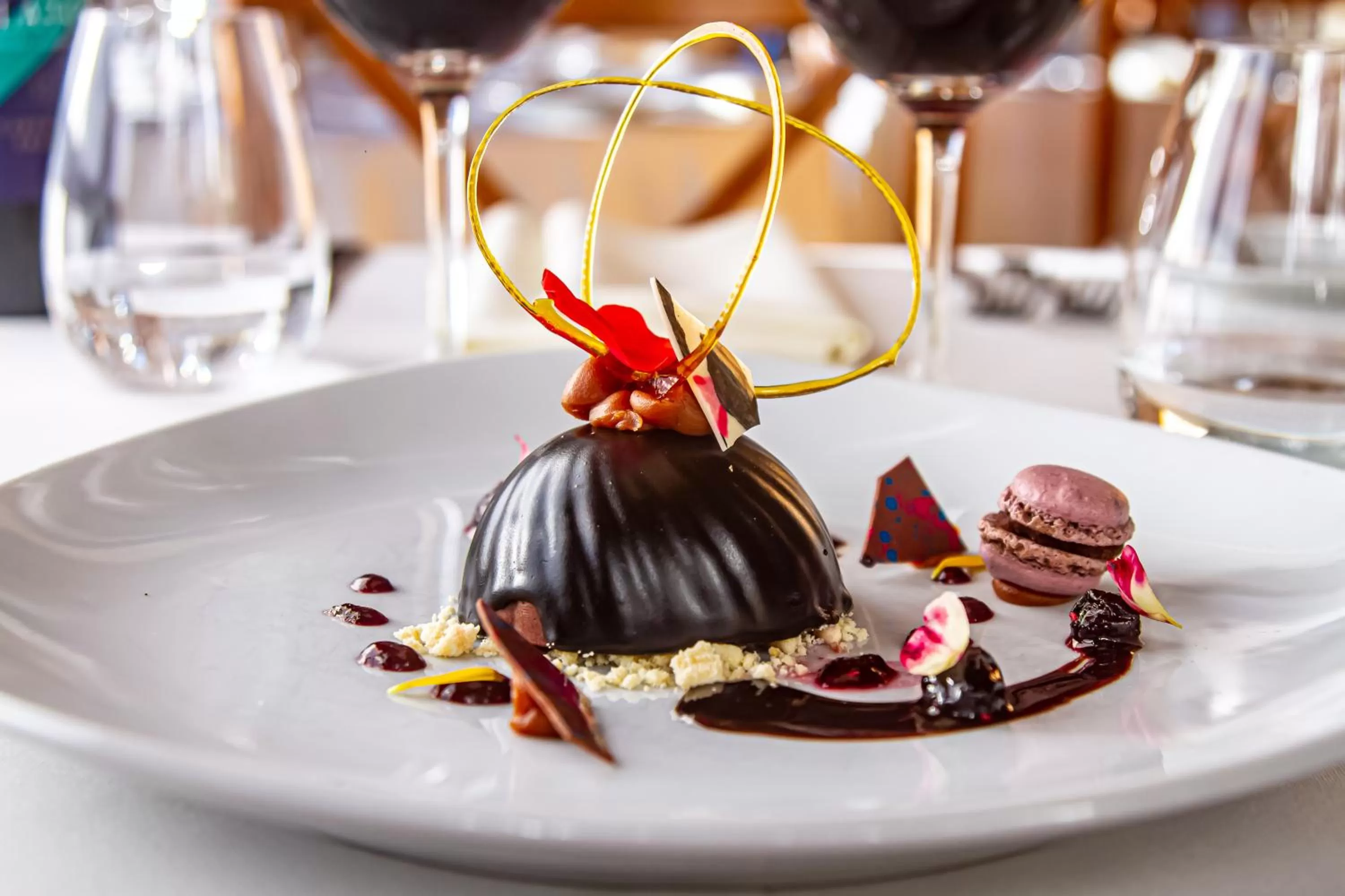 Restaurant/places to eat in Mirador del Lago Hotel