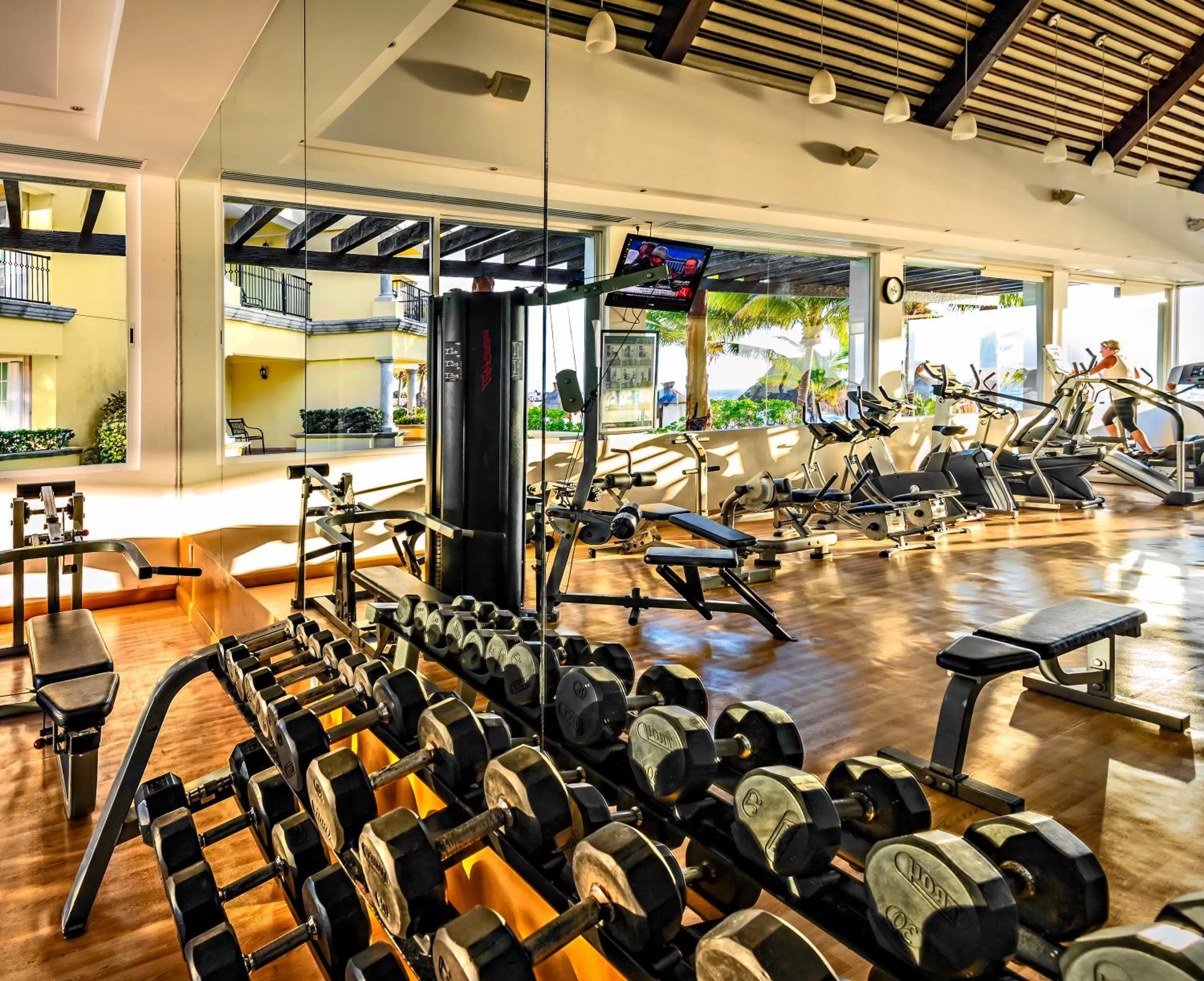 Fitness centre/facilities in Hotel Marina El Cid Spa & Beach Resort - All Inclusive