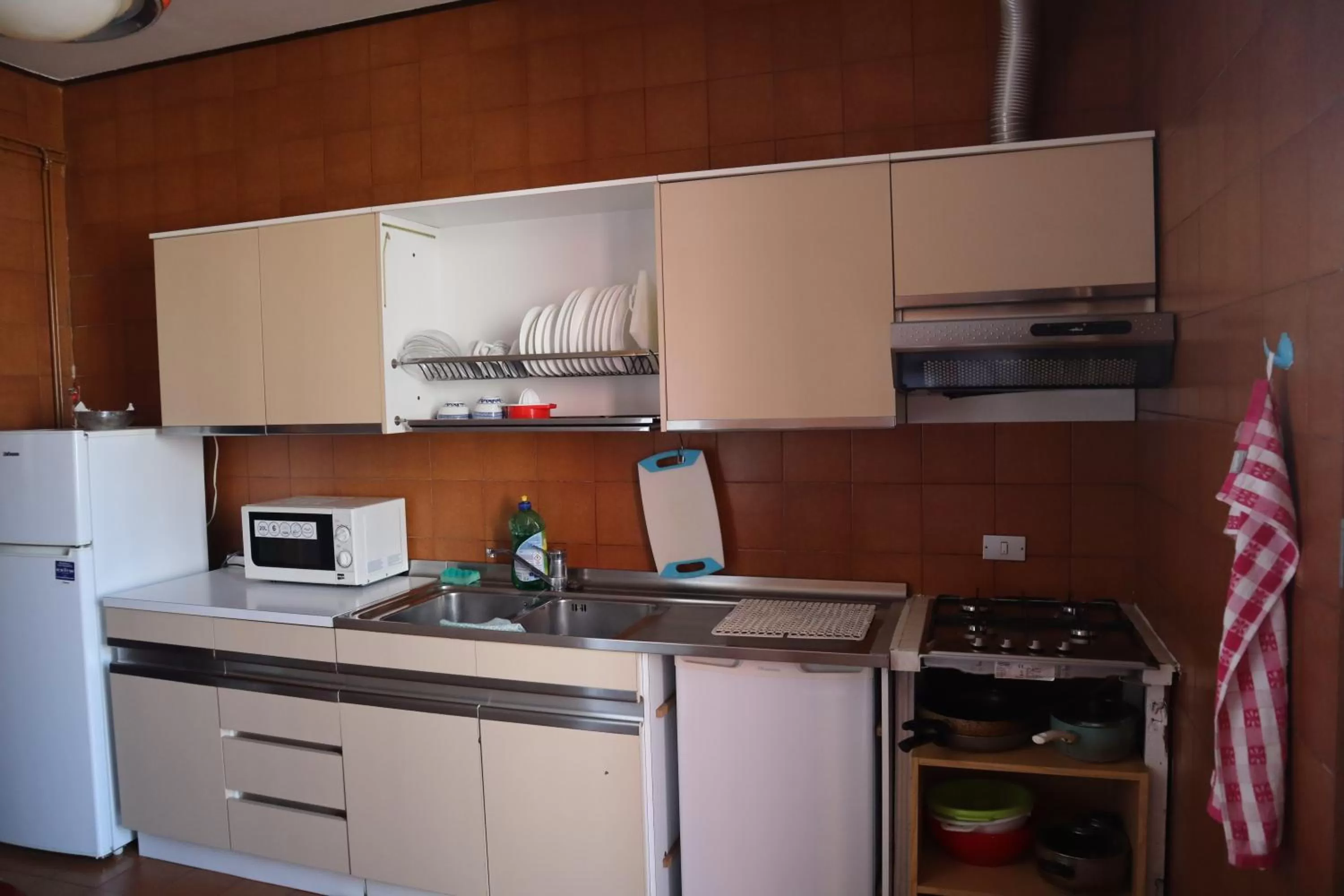 Kitchen or kitchenette in b&b Wu Giada