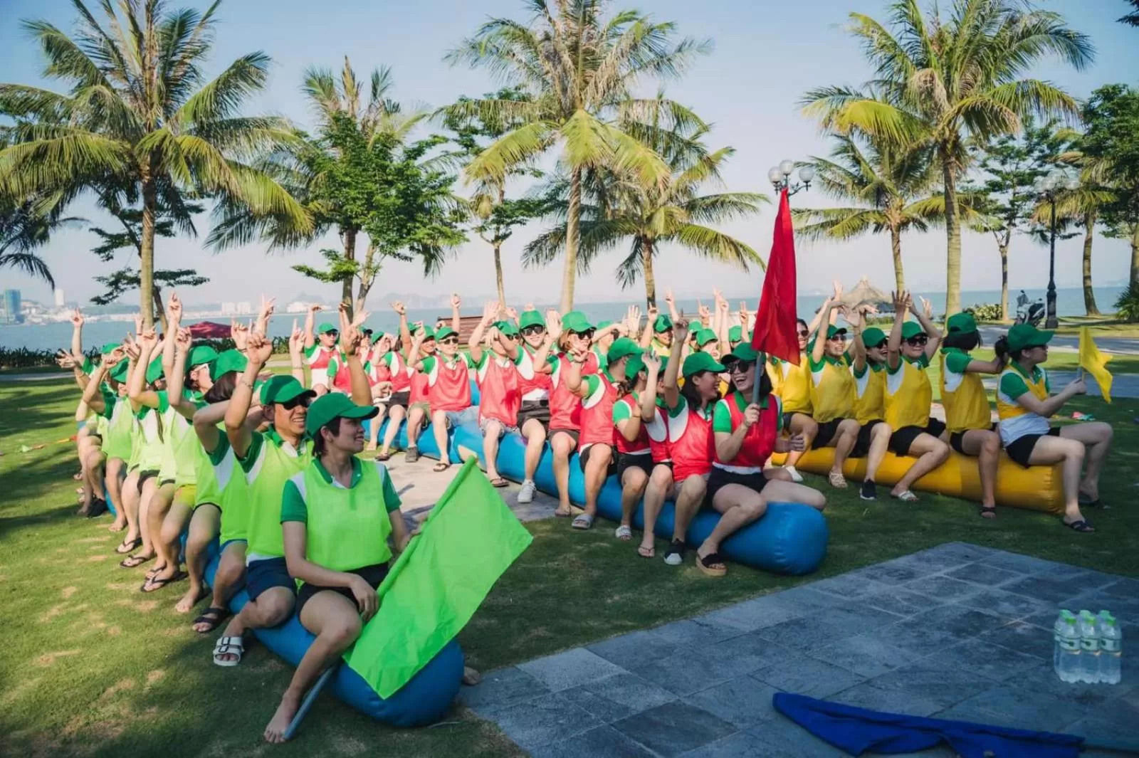 Children play ground in Paradise Suites Hotel