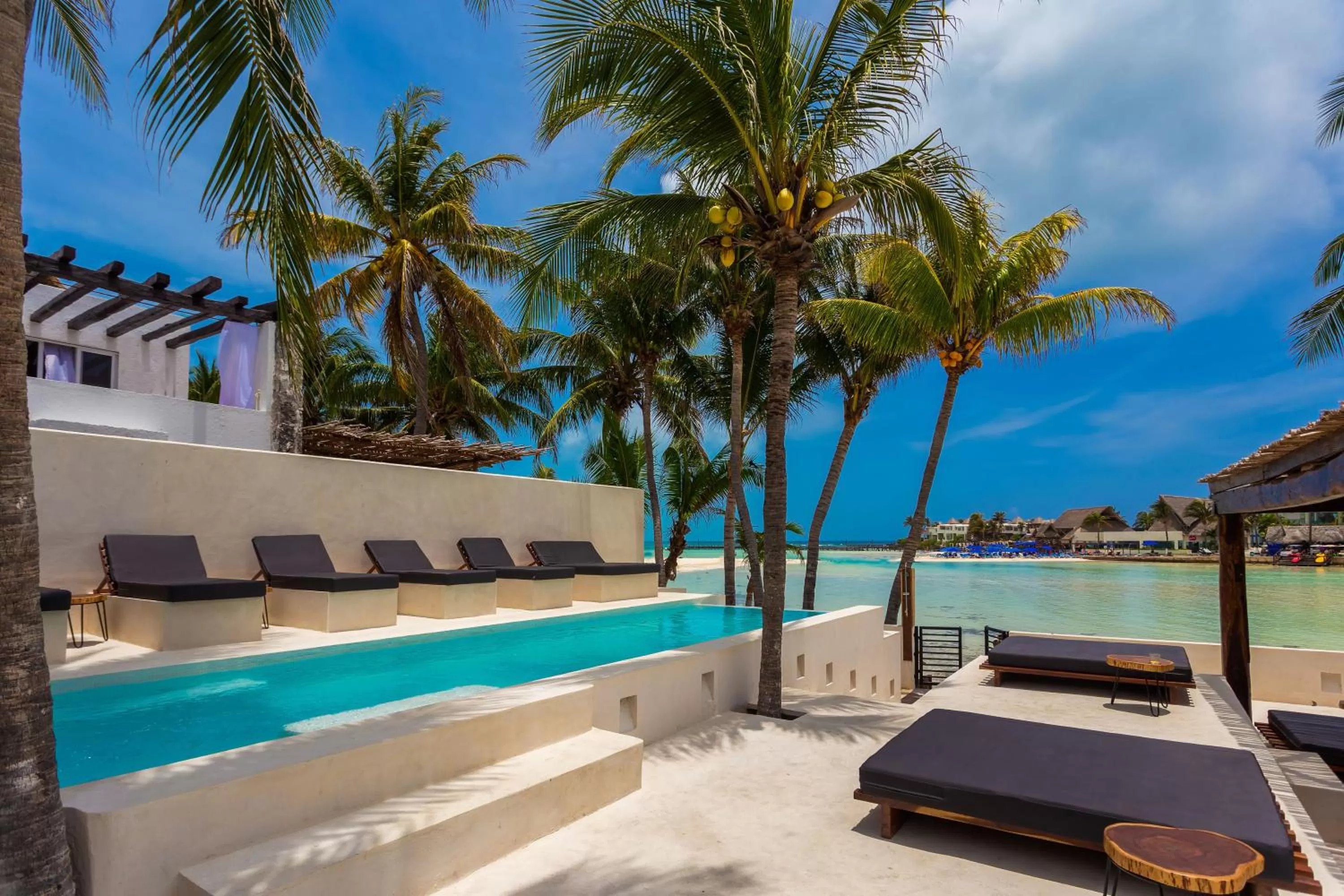 Swimming pool in Lotus Beach Hotel - Adults Only