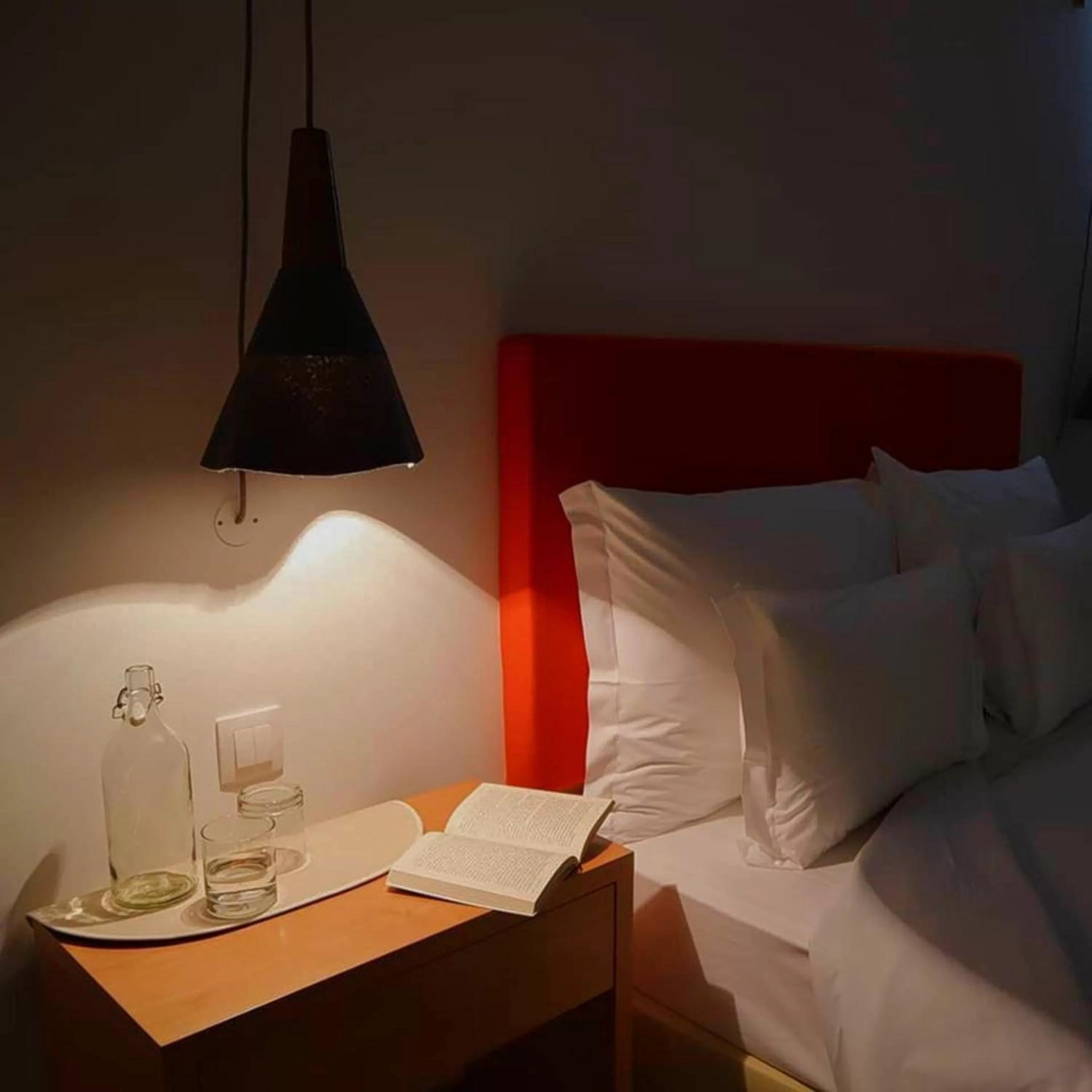 Decorative detail, Bed in Hotel da Fábrica