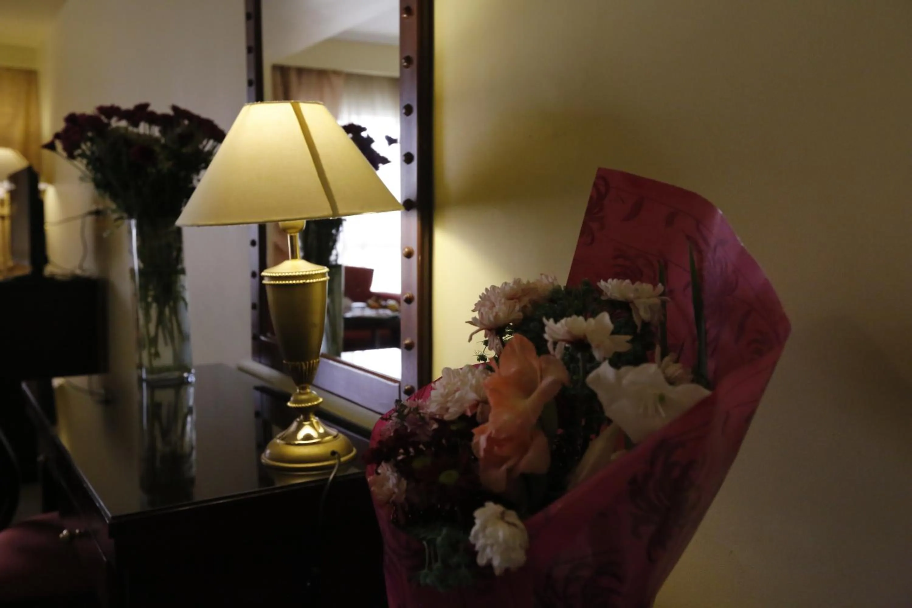 Bed in Horizon Shahrazad Hotel