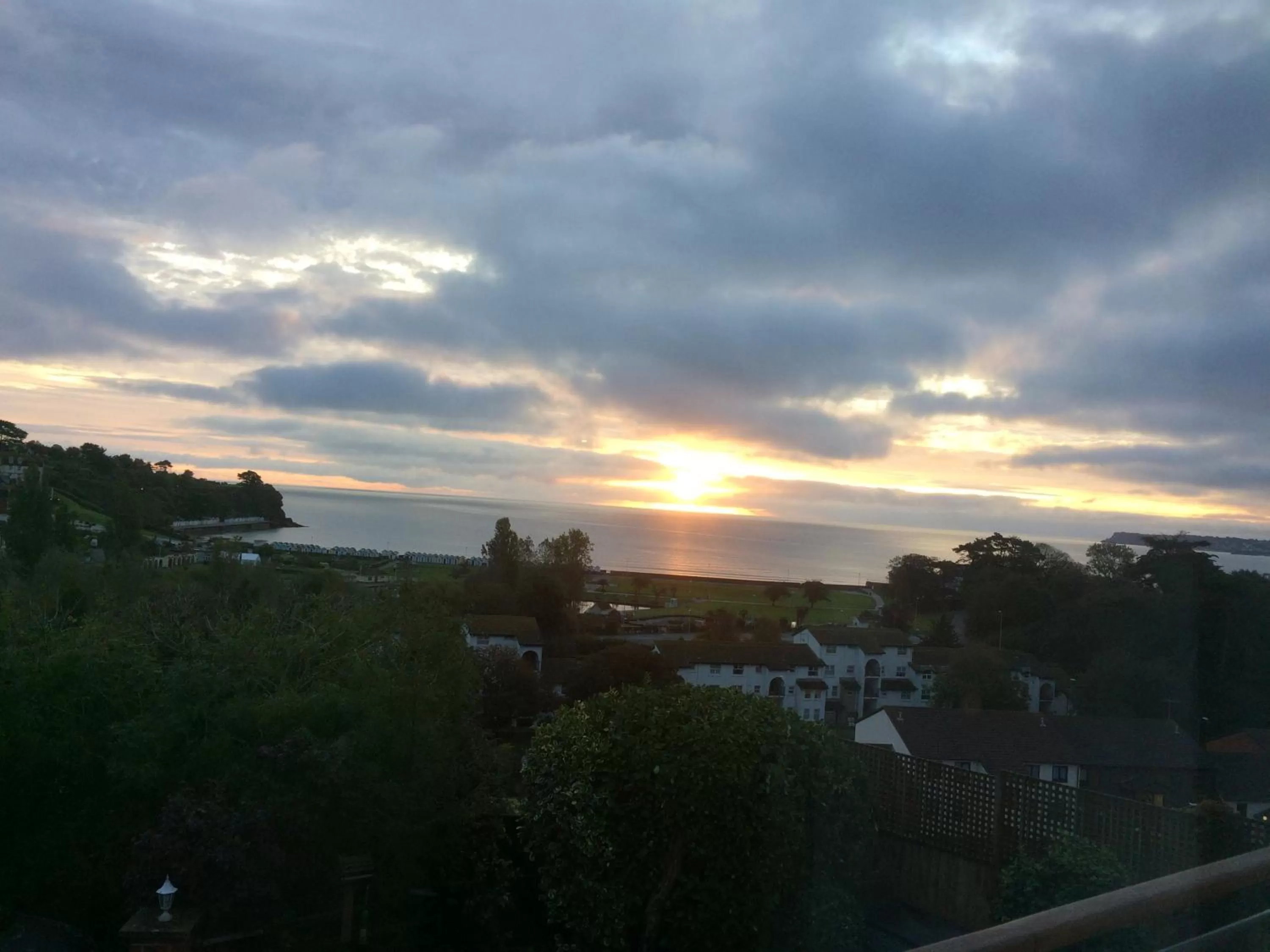 View (from property/room) in Luxury 3 bedded room with sea peeps and parking