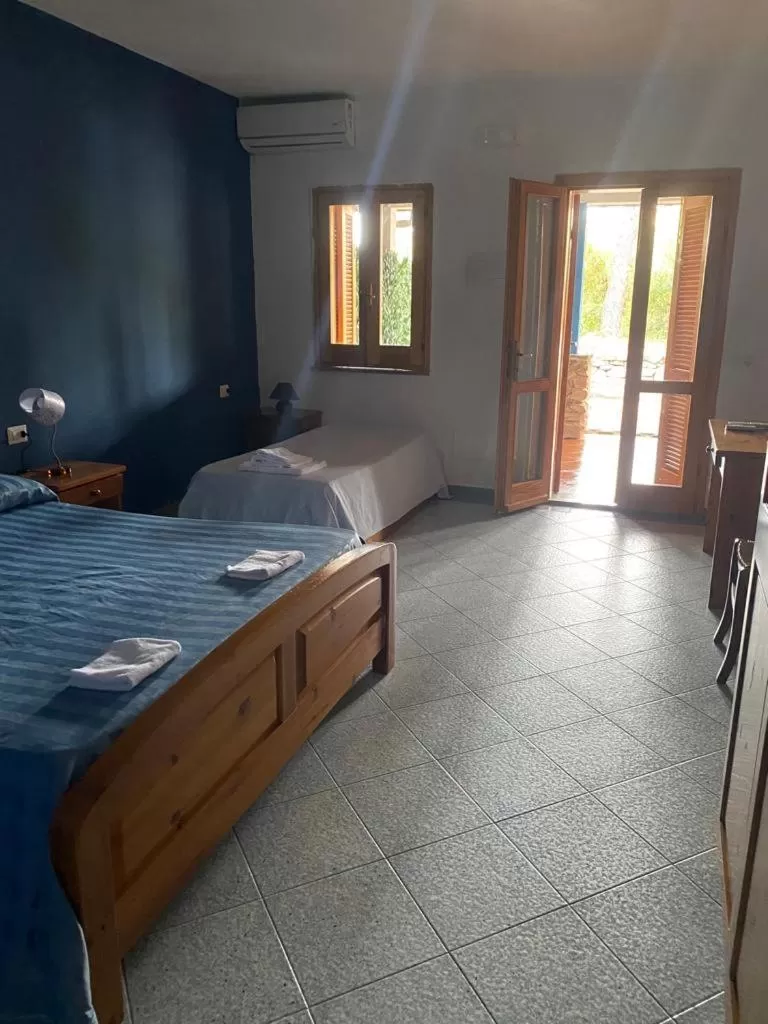 Bed in Le stanze del mare