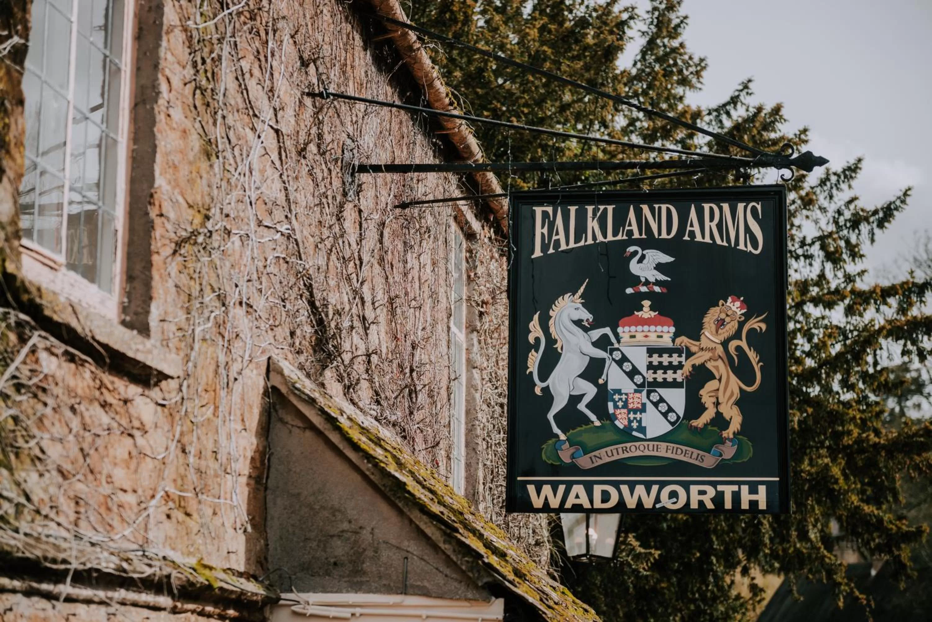 Facade/entrance in The Falkland Arms