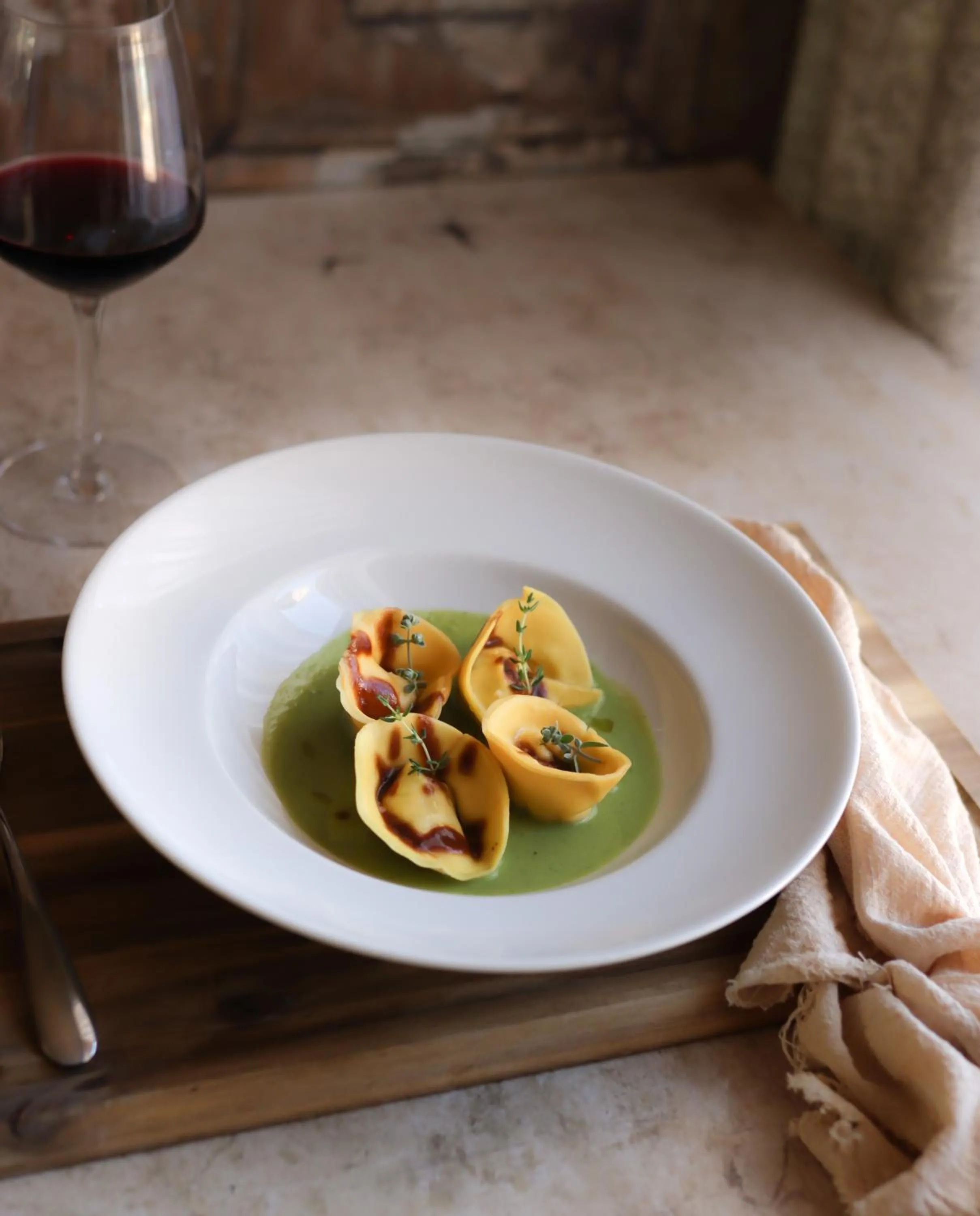 Restaurant/places to eat in Hotel & Restaurant Casolare Le Terre Rosse