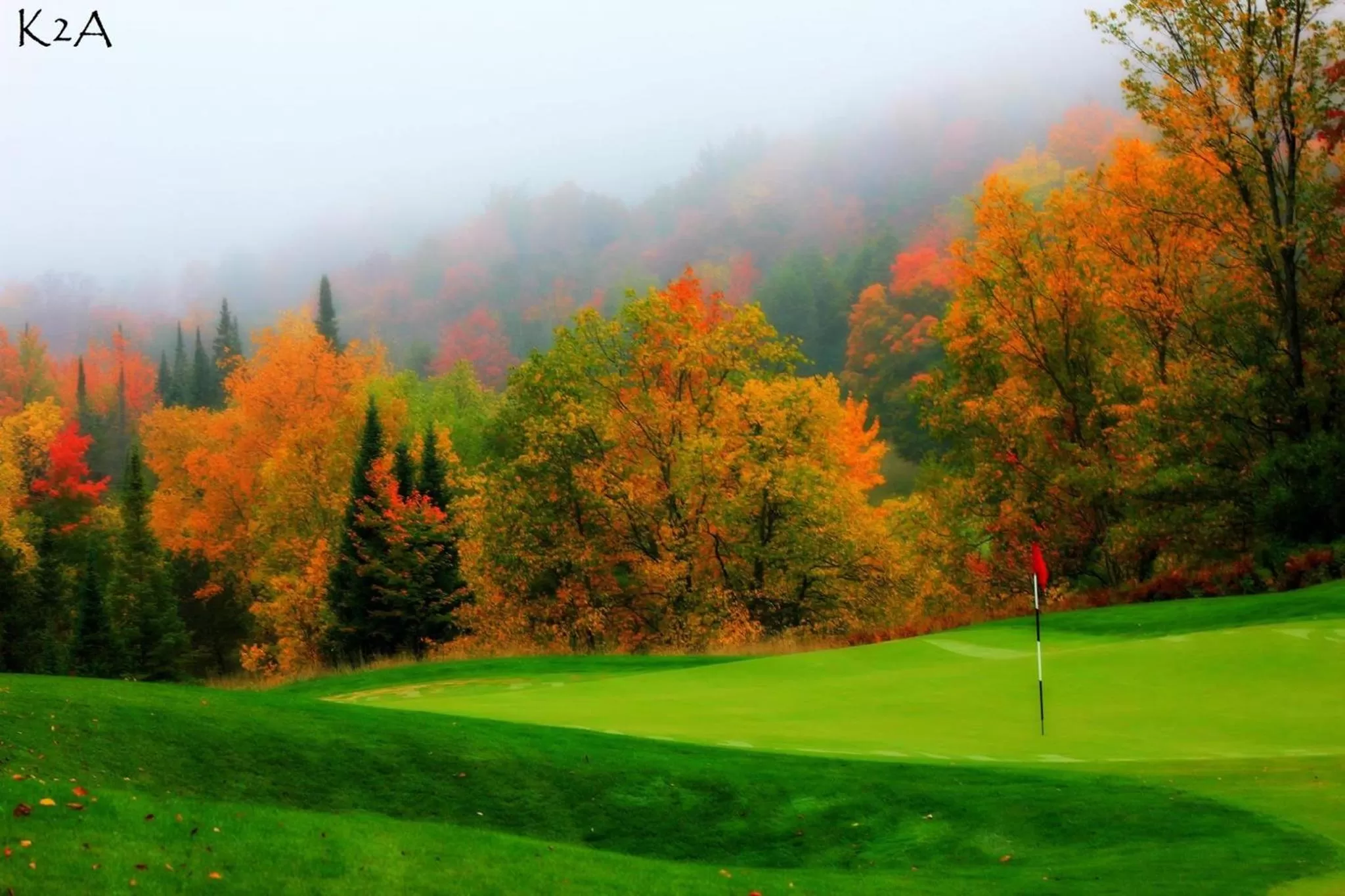 Golfcourse in Otsego Resort