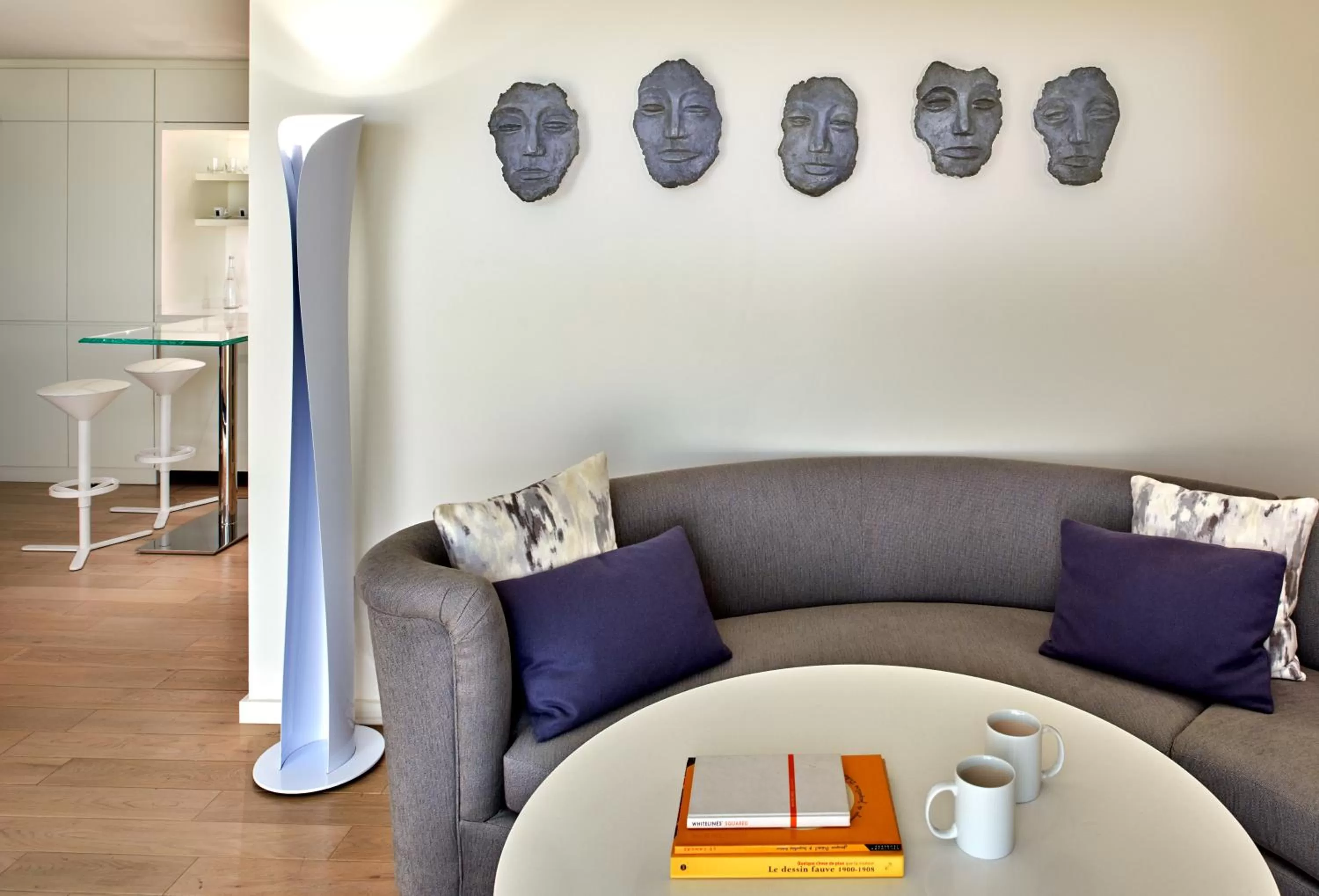 Seating area in Mondrian Los Angeles