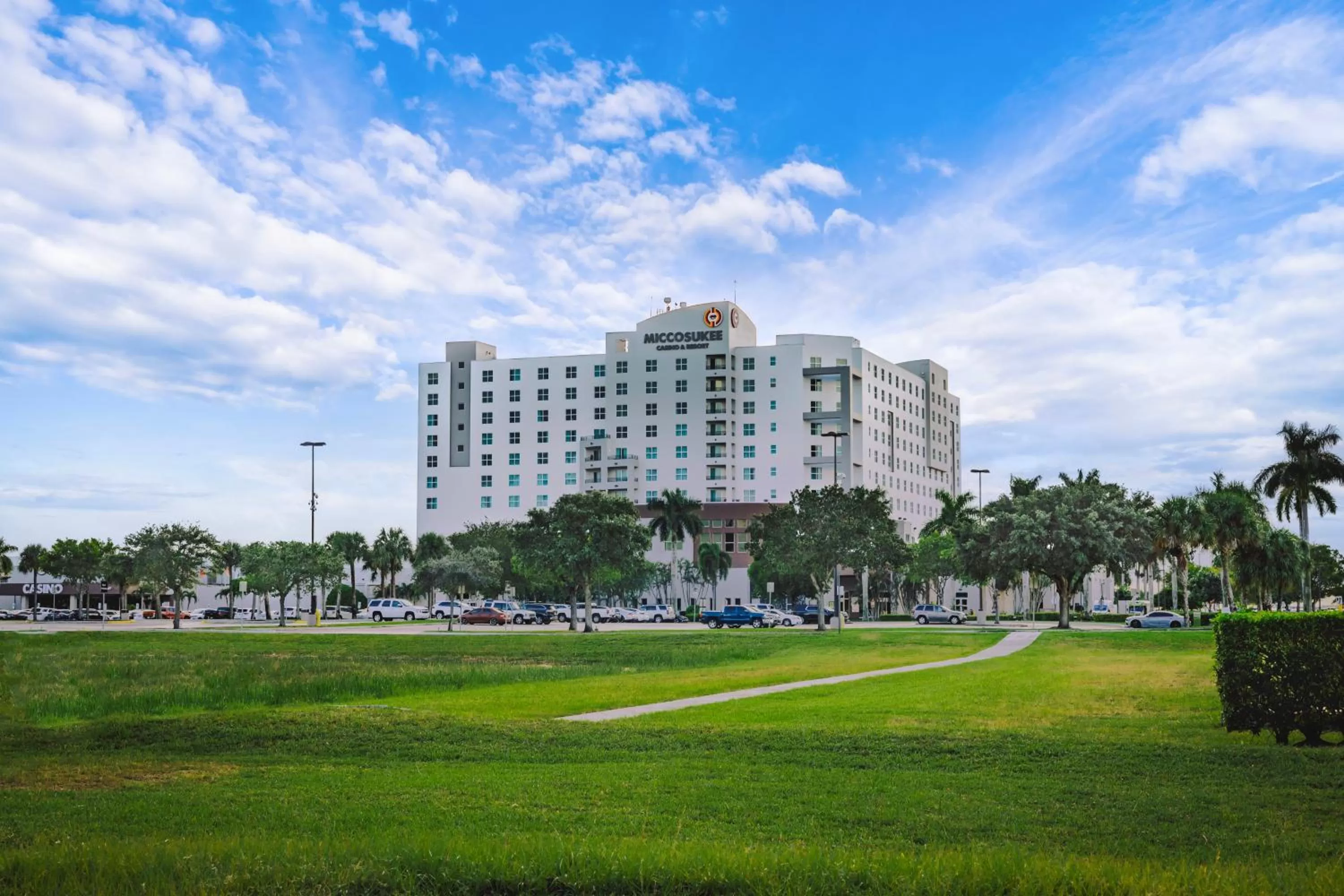Property building in Miccosukee Casino & Resort