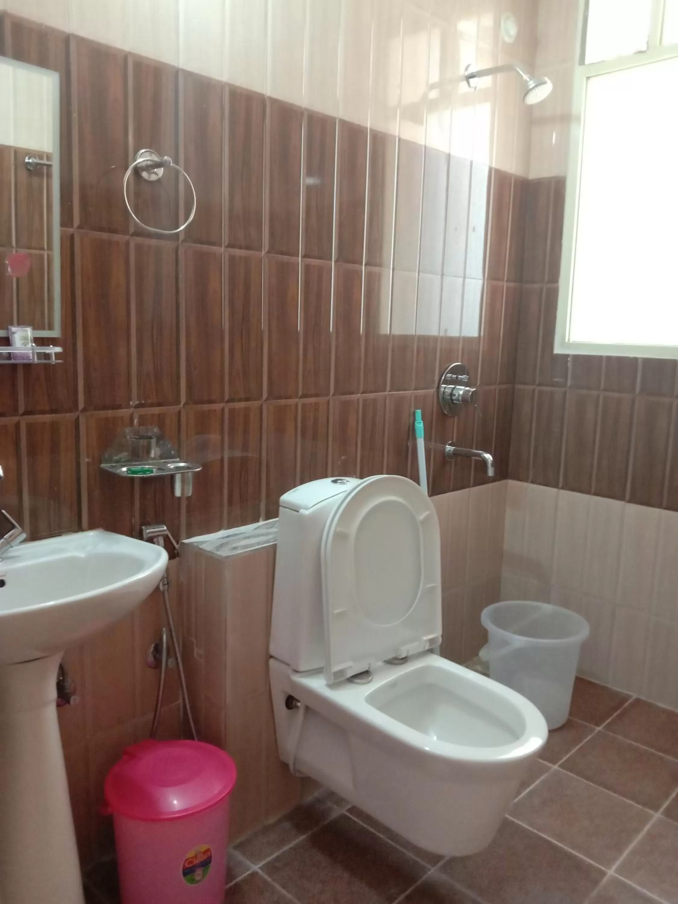Toilet in Rudram Hotel Yoga & Ayurveda Retreat