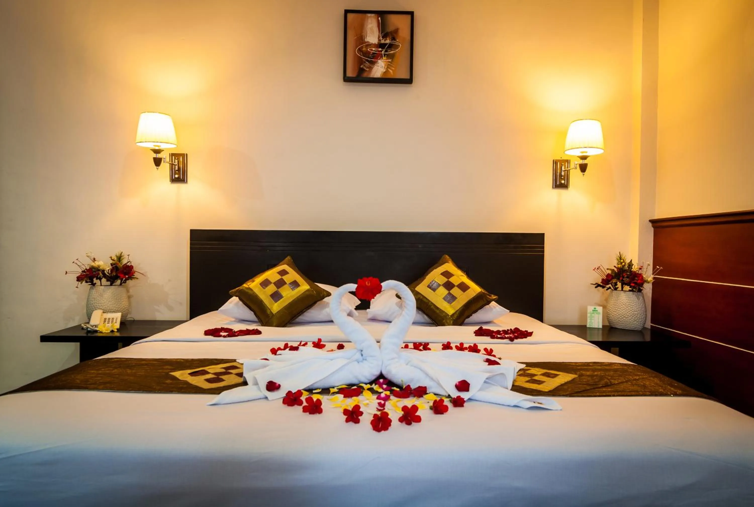 Bed in Melasti Kuta Beach Hotel & Spa