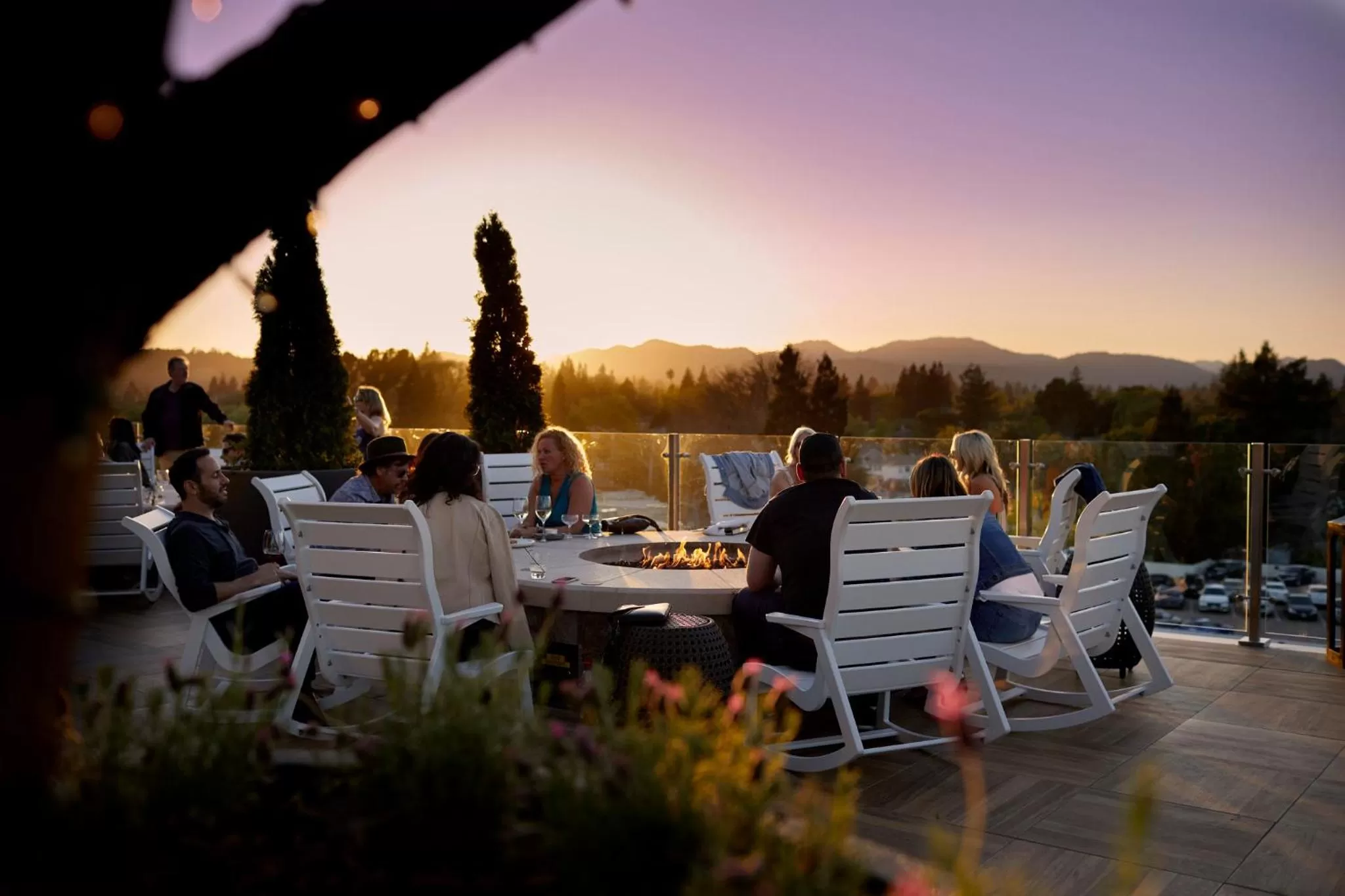 Property building in Archer Hotel Napa