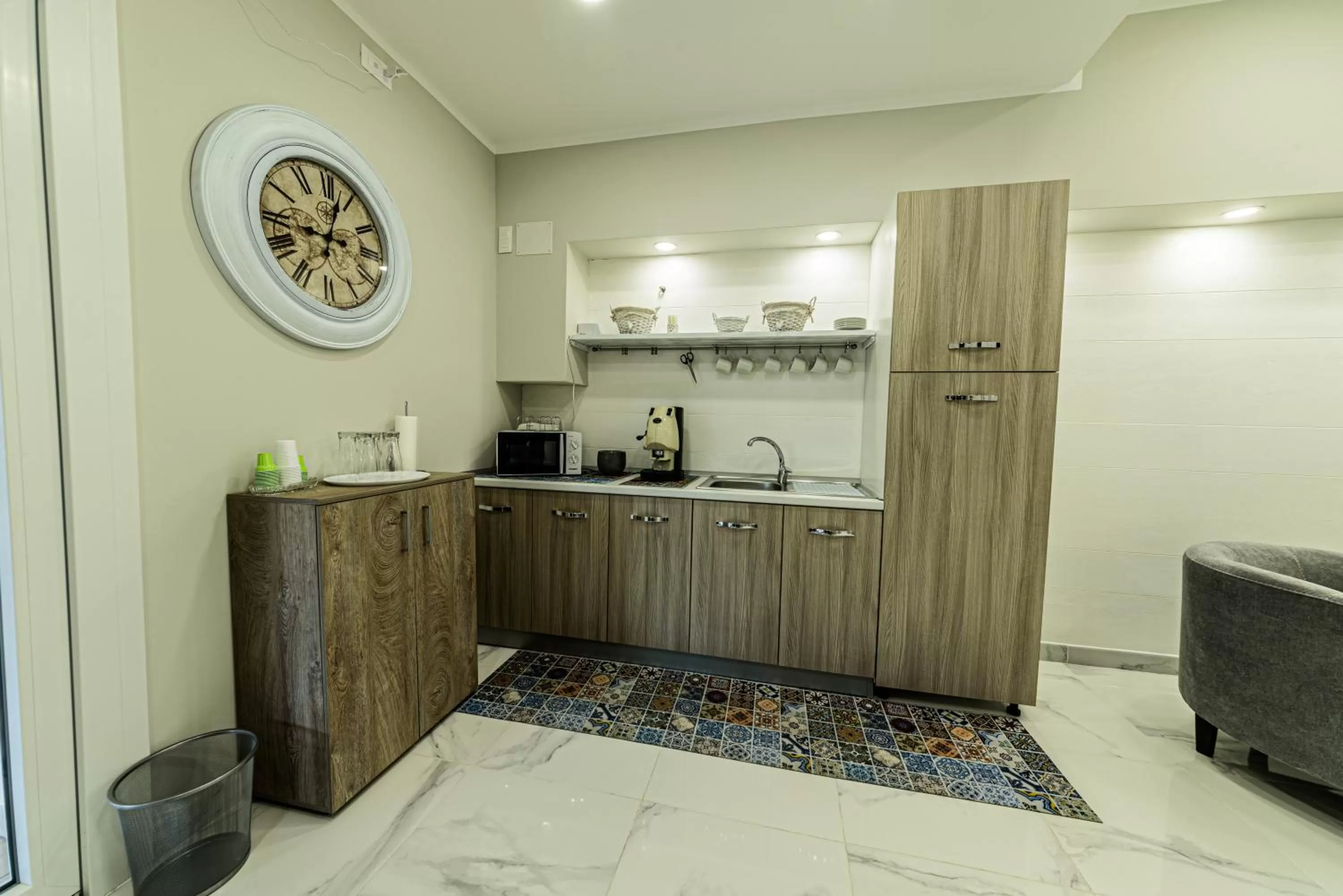 Kitchen or kitchenette in Corleone GUESTHOUSE