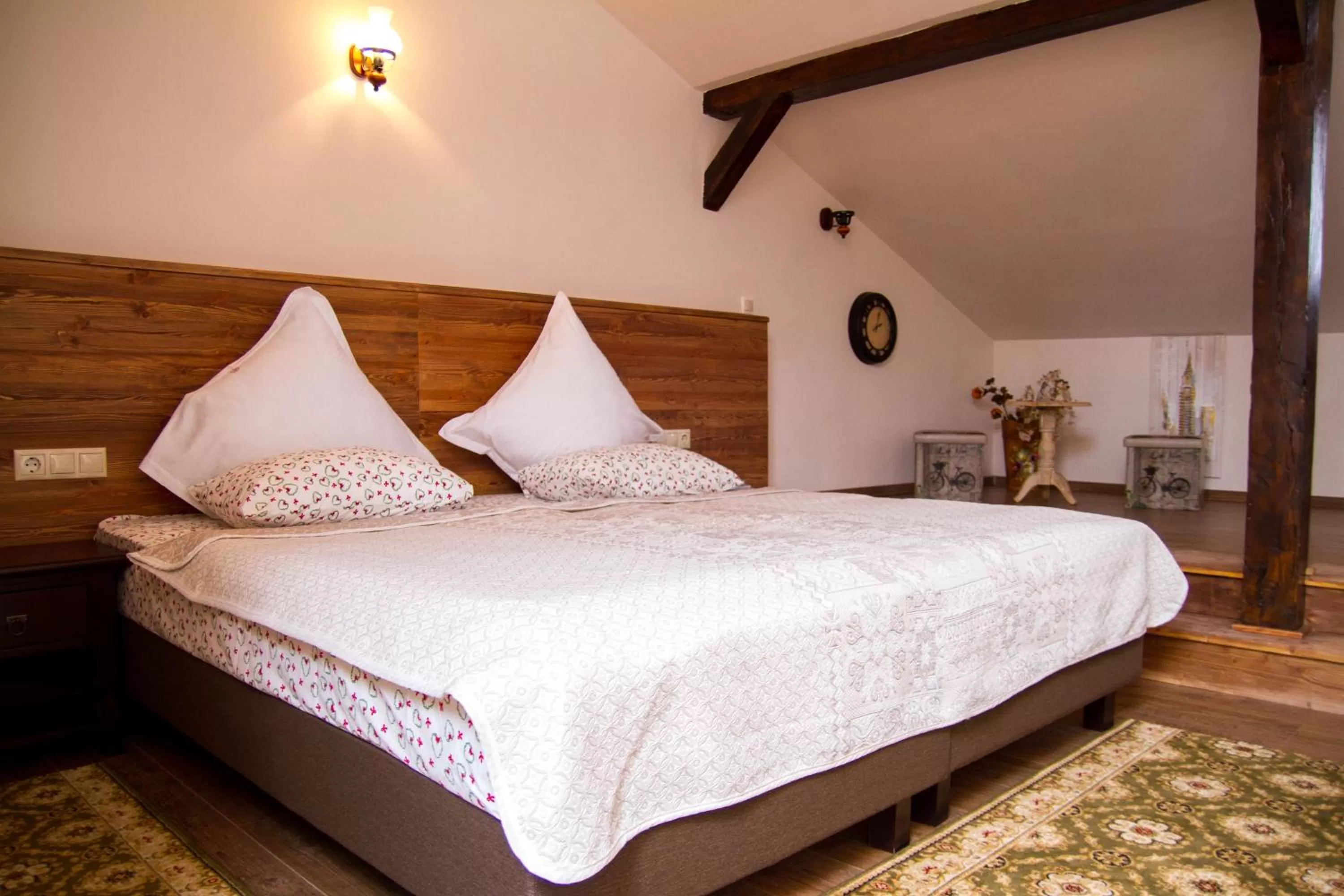 Bed in Hotel Bielmann