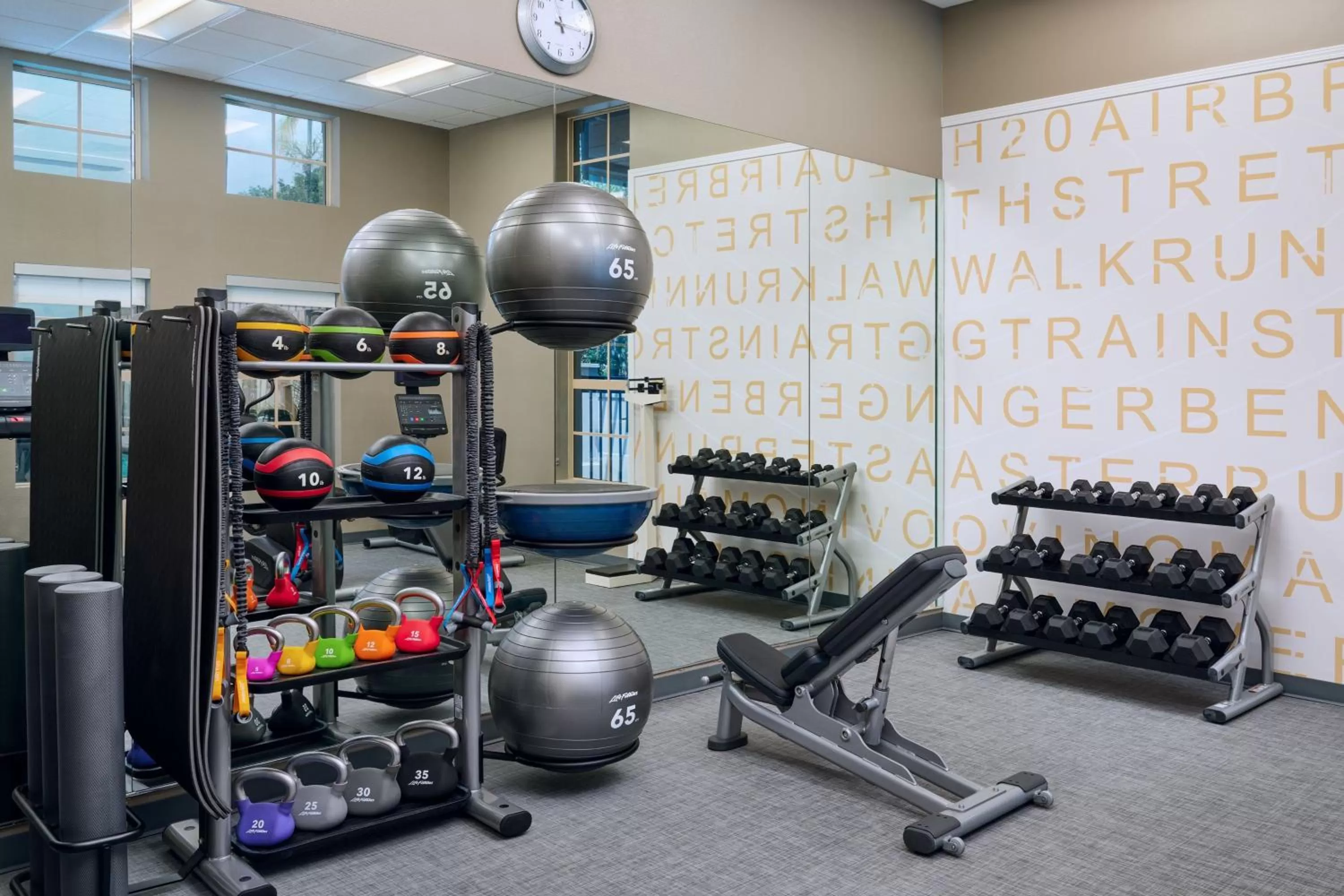 Fitness centre/facilities in Residence Inn Fort Lauderdale SW/Miramar