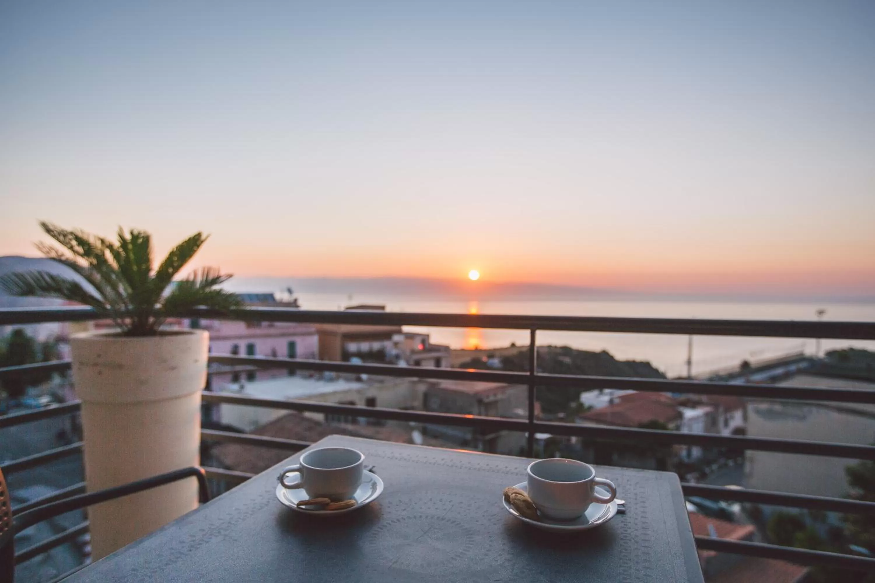 Sunrise in Taormina Palace Hotel