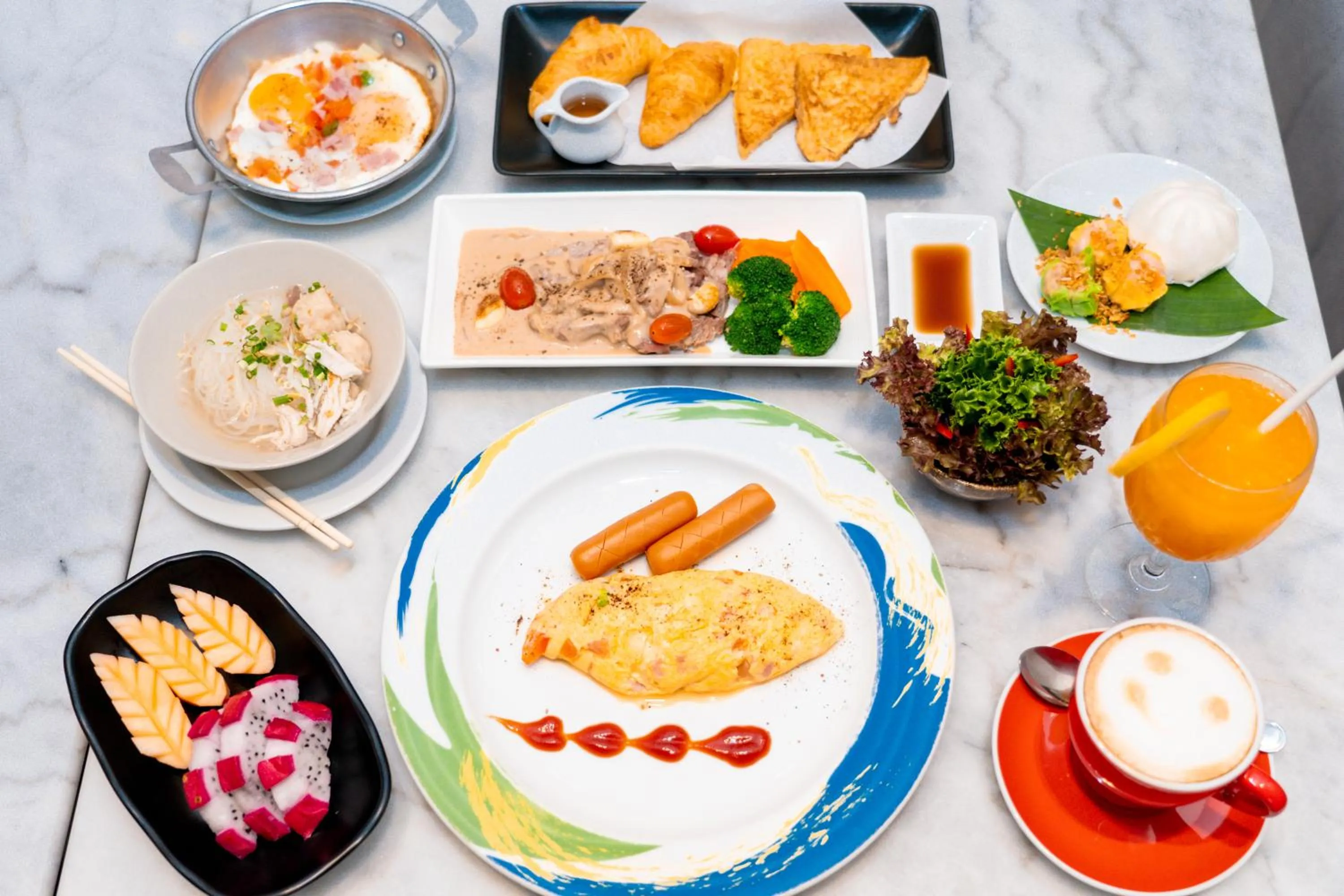 Breakfast in Amanta Hotel & Residence Ratchada