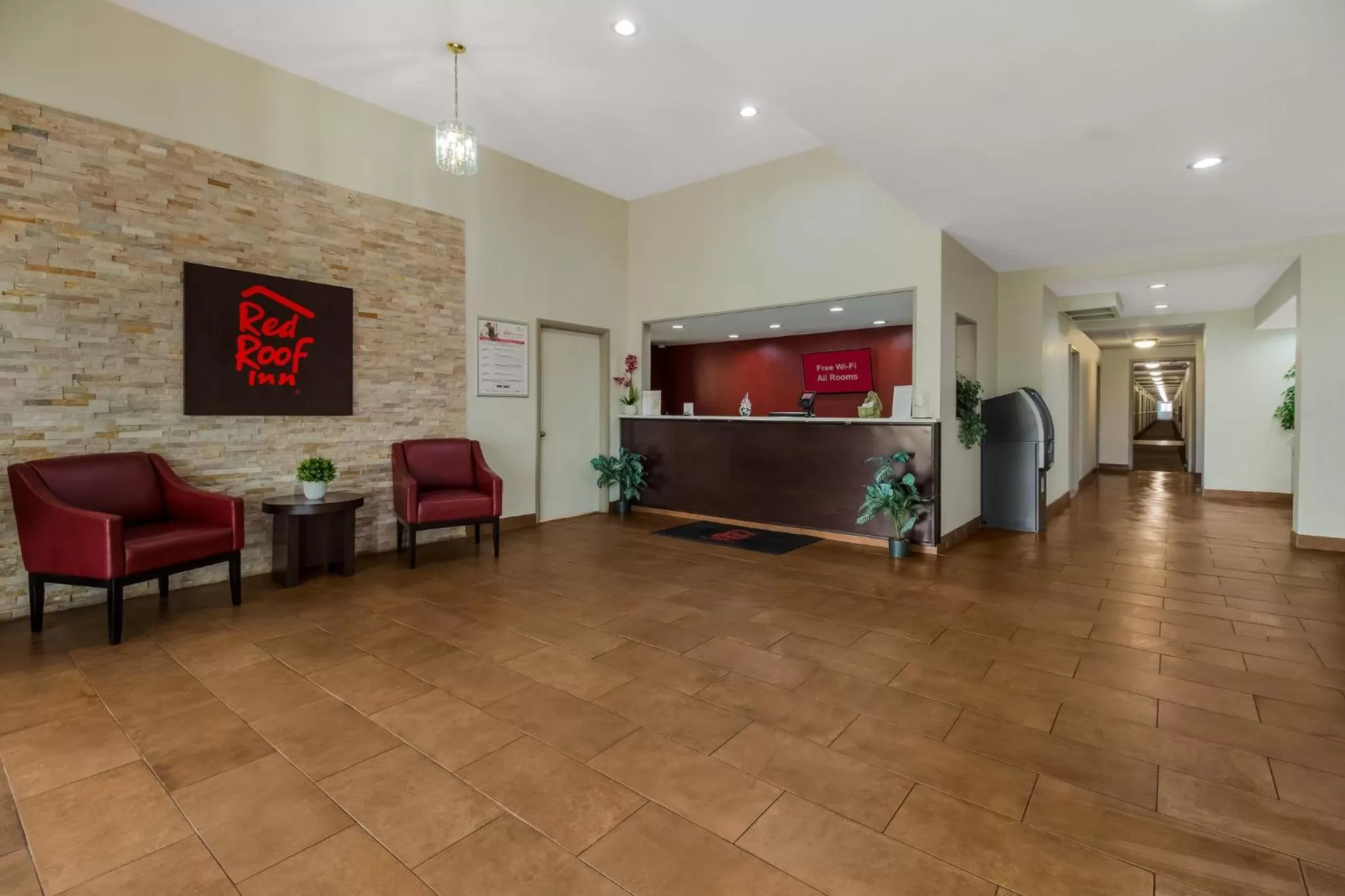 Lobby or reception in Red Roof Inn New Stanton