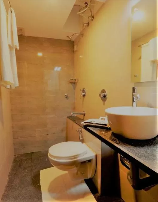 Bathroom in Grand Plaza Hotel