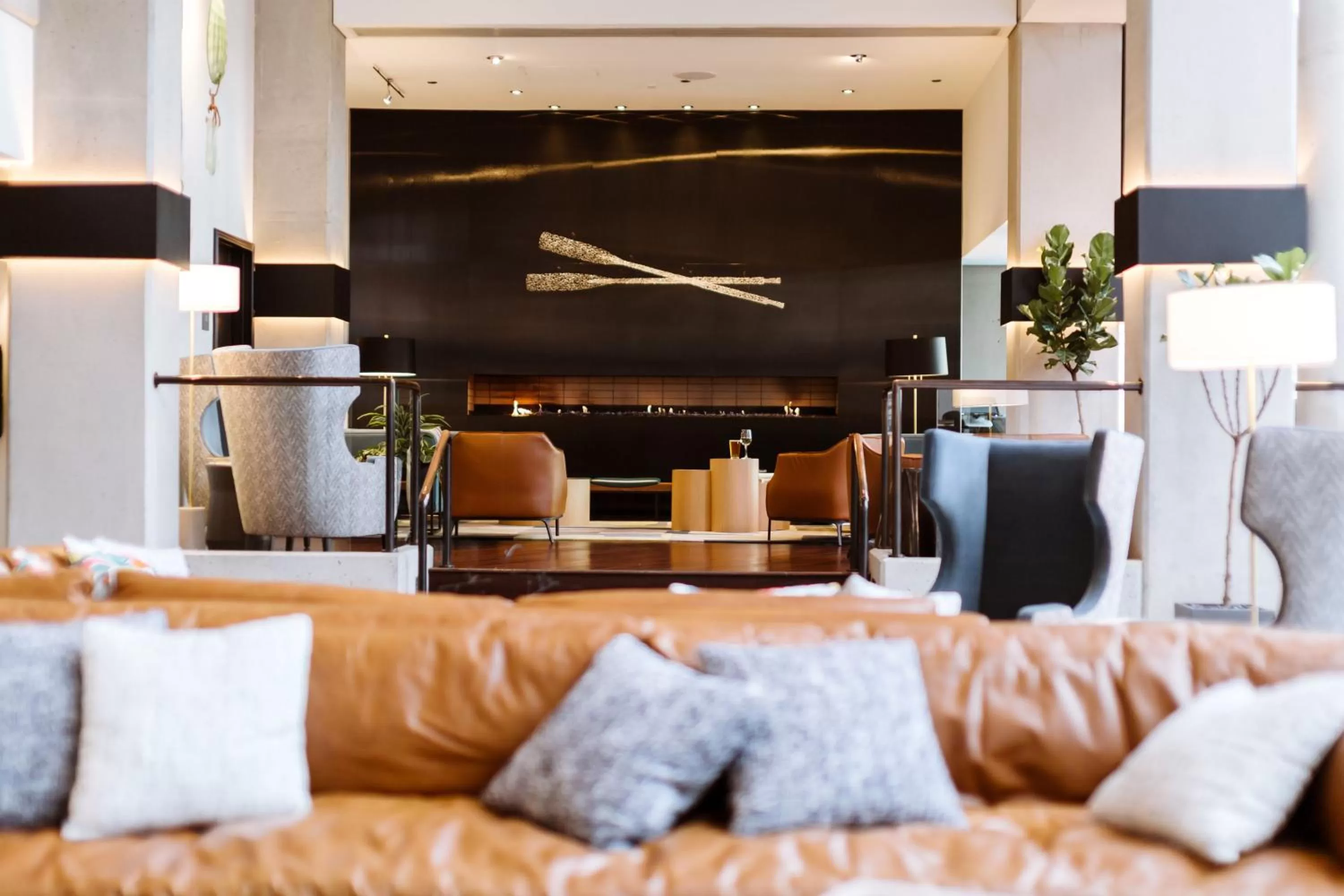 Lobby or reception in Hotel Murano