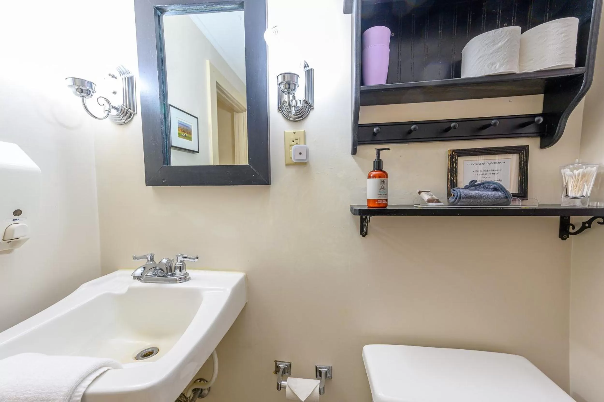 Bathroom in Brass Lantern Inn