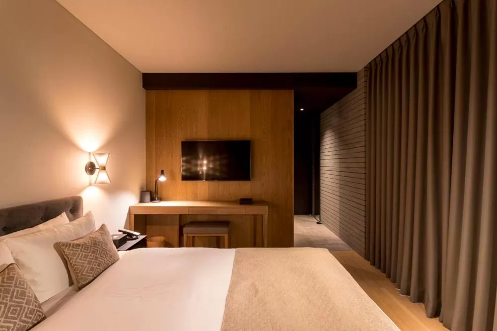 Bed in HOTEL CANATA KYOTO