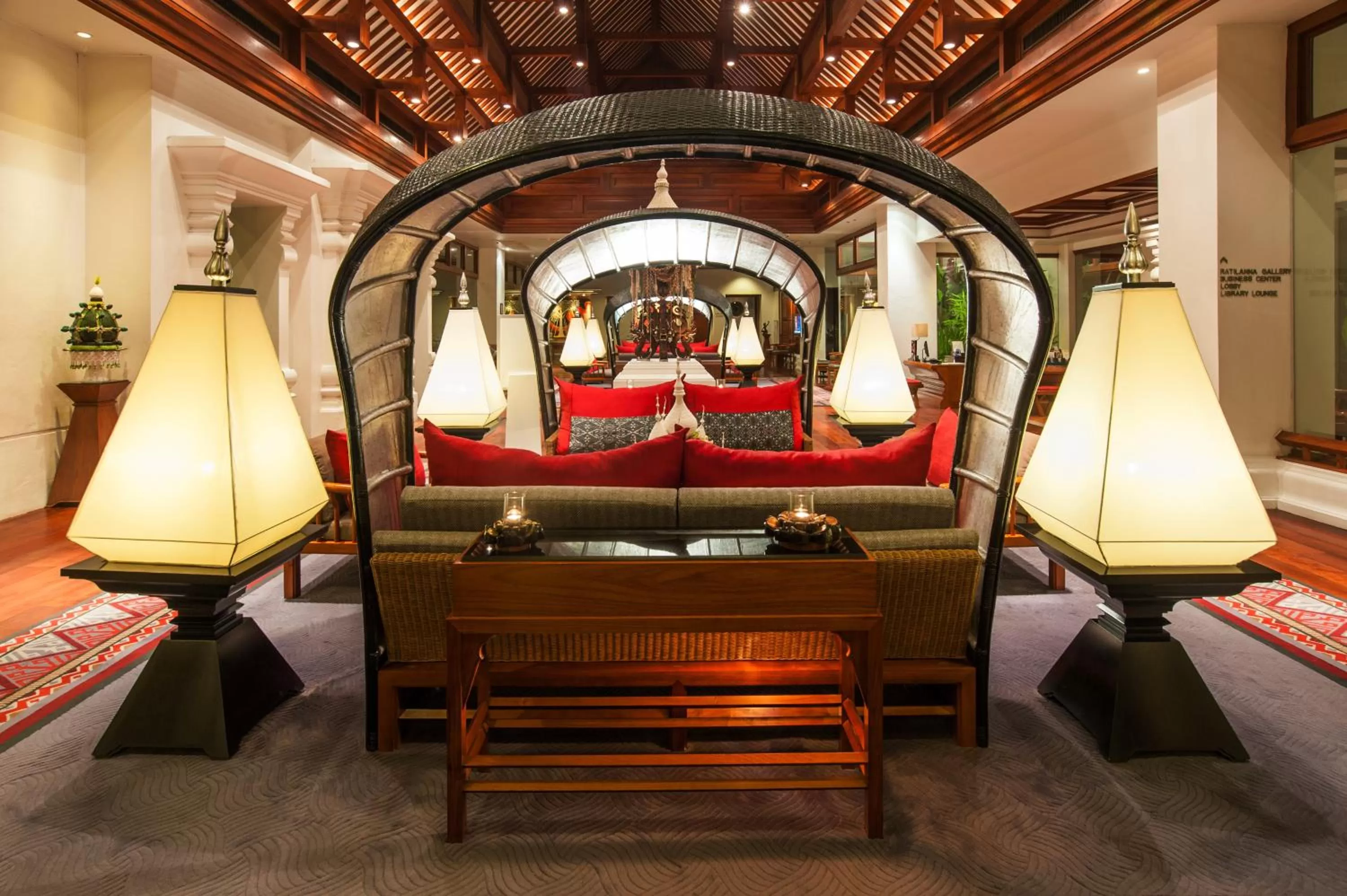 Lobby or reception, Bed in RatiLanna Riverside Spa Resort