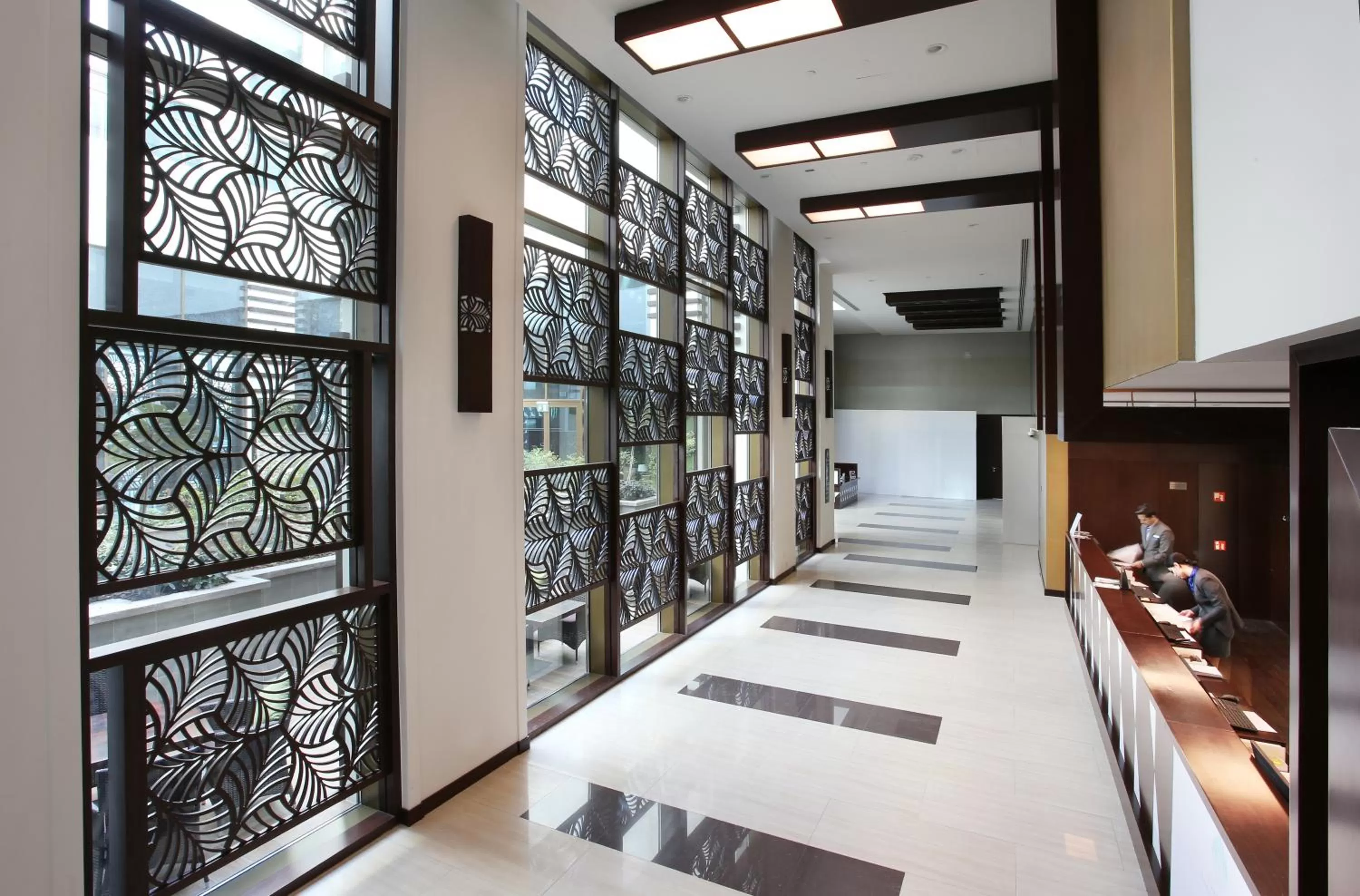 Lobby or reception in Metropolitan Hotel Dubai