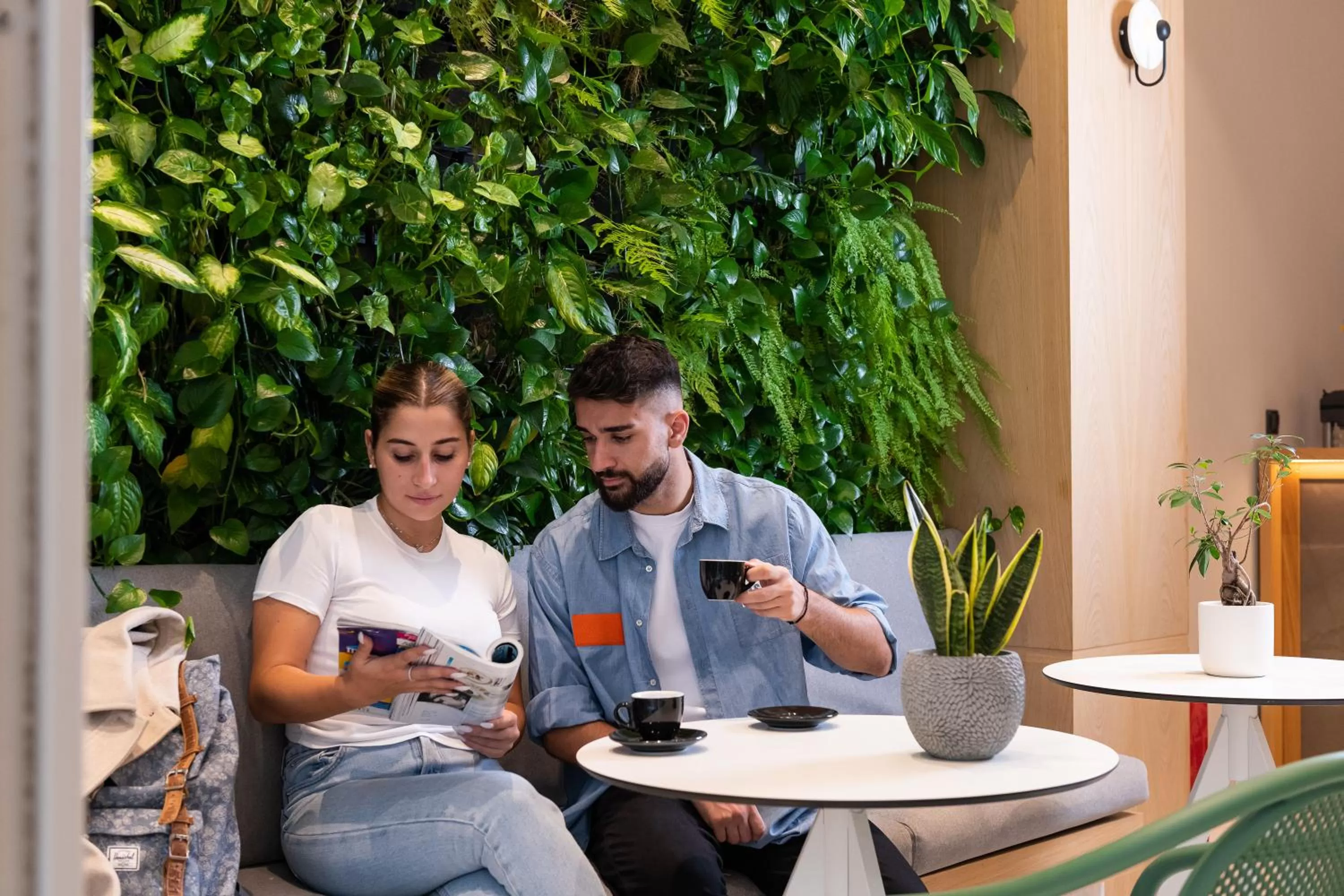 Lobby or reception in Enattica Suites