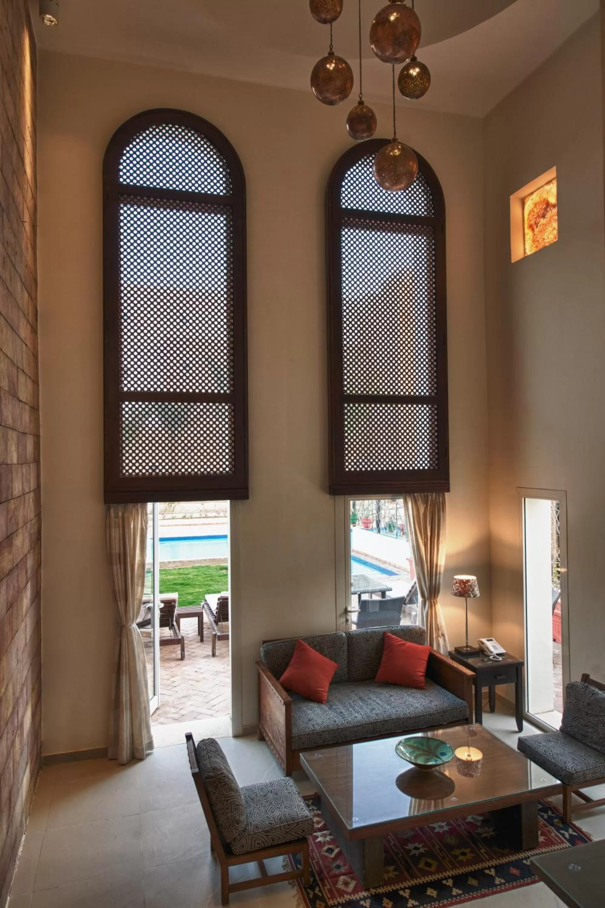 Communal lounge/ TV room in Fort Arabesque Resort, Spa & Villas