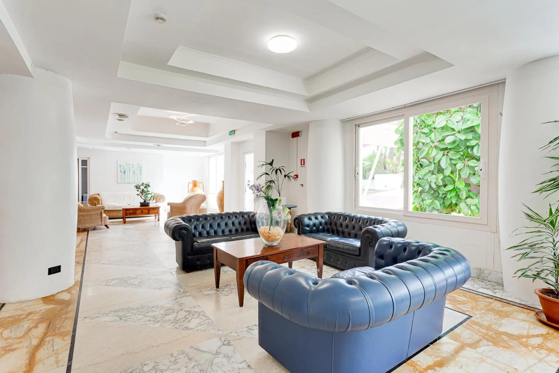 Lobby or reception in Hotel Cavalluccio Marino