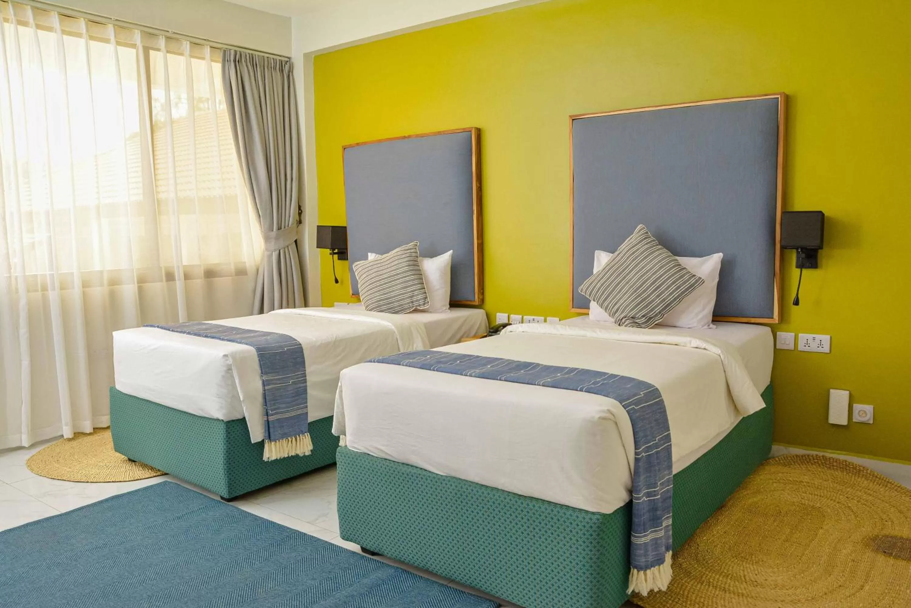 Large Twin Room in Best Western Jangwani Sea Breeze Resort