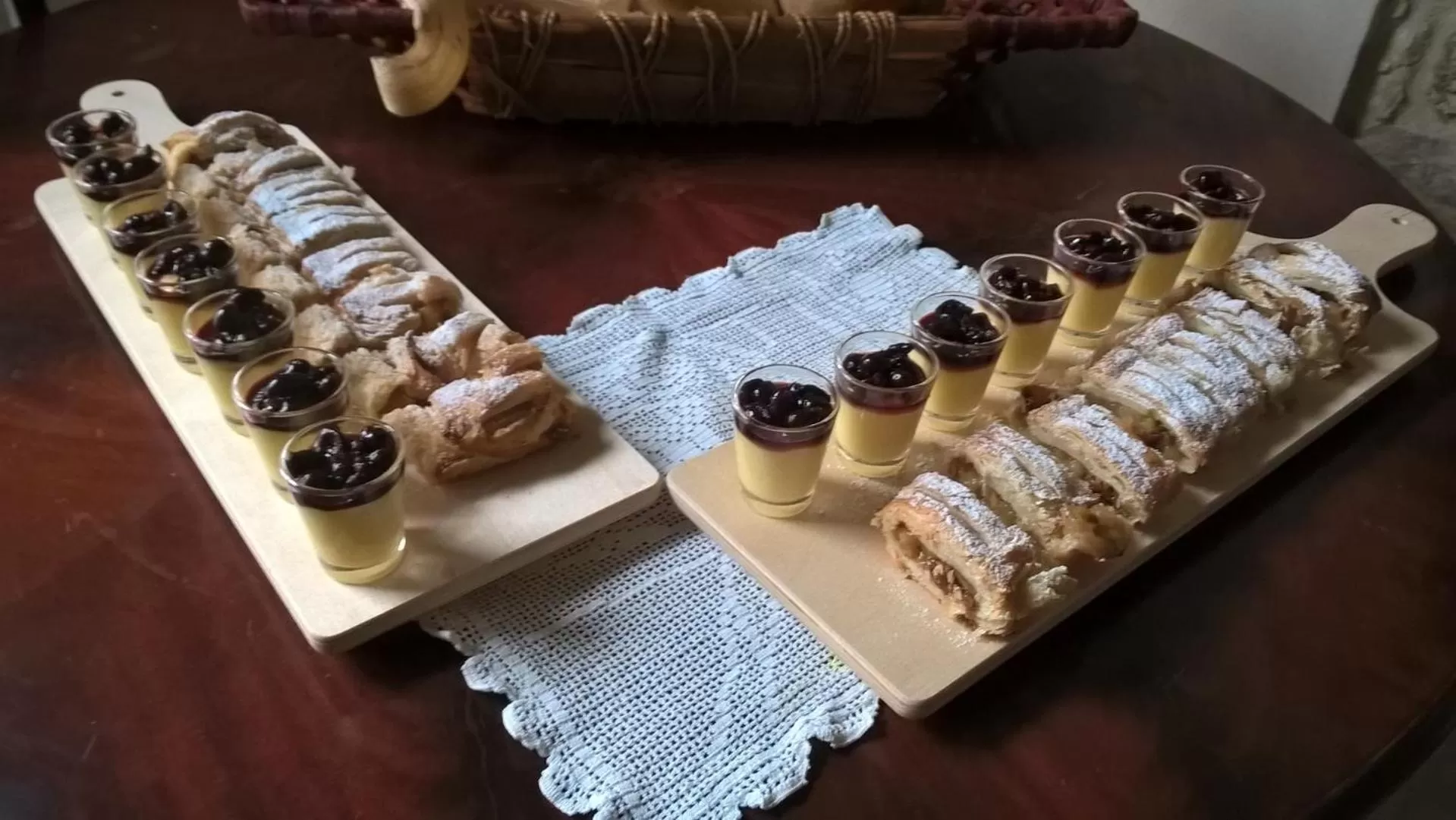 Continental breakfast in Antica Taverna del Principe