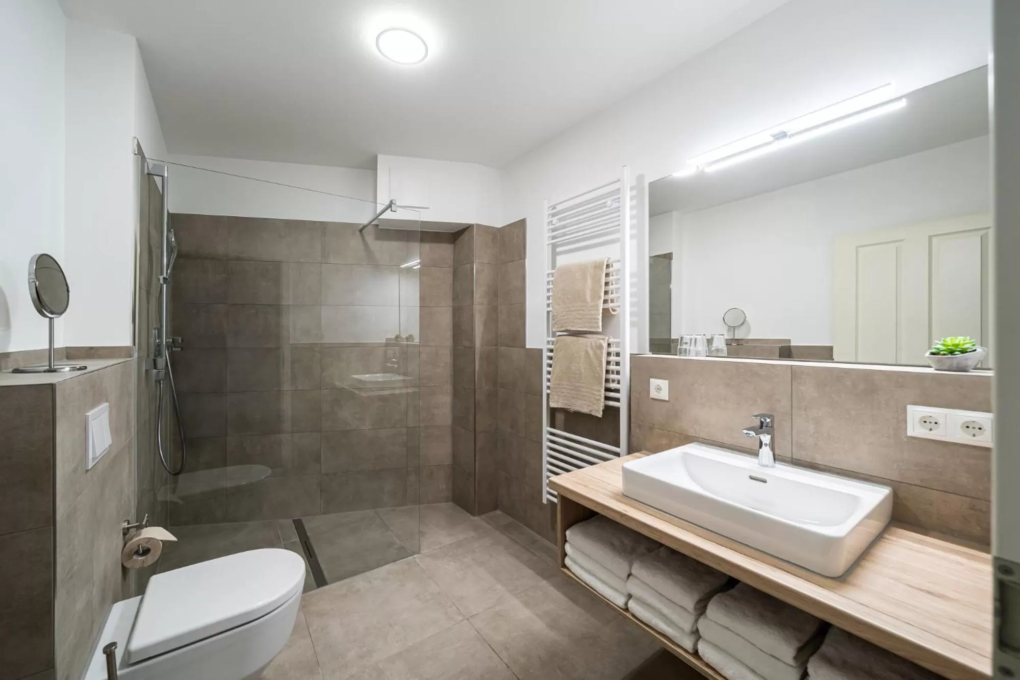 Bathroom in Strandhafer Aparthotel