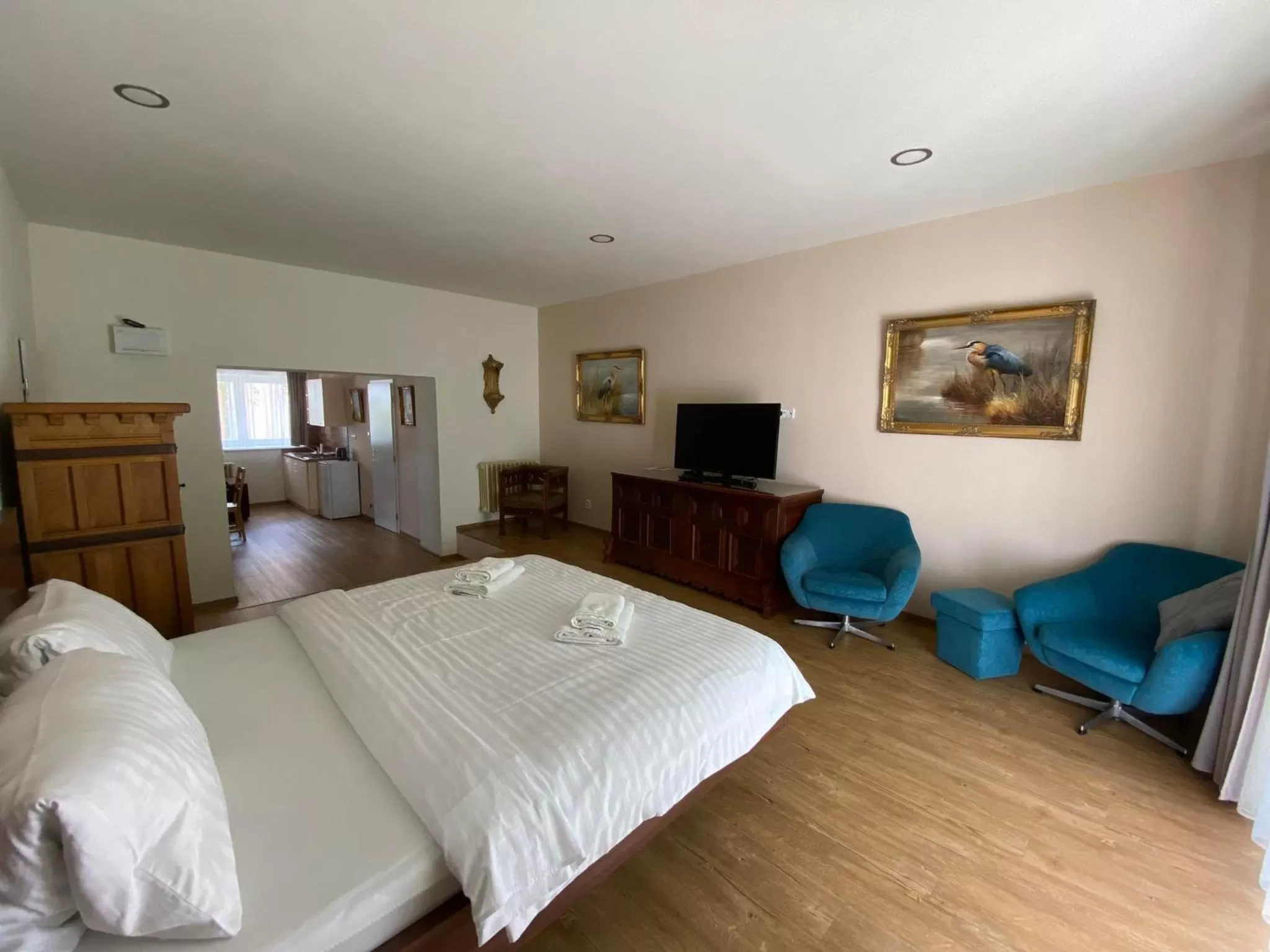 Bed in Hotel Zámeček na Čeladné