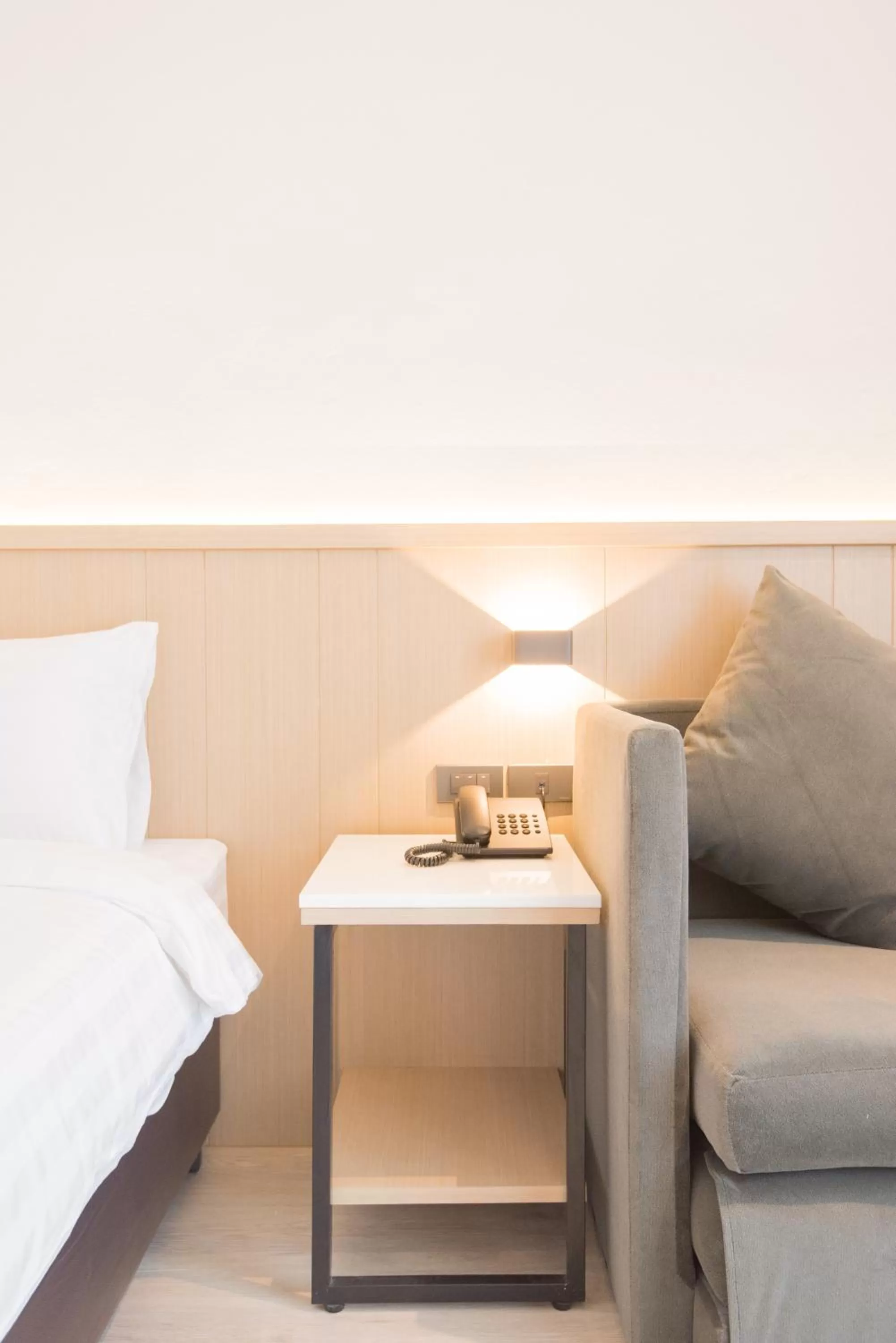 Bed in Madison Bangkok Hotel