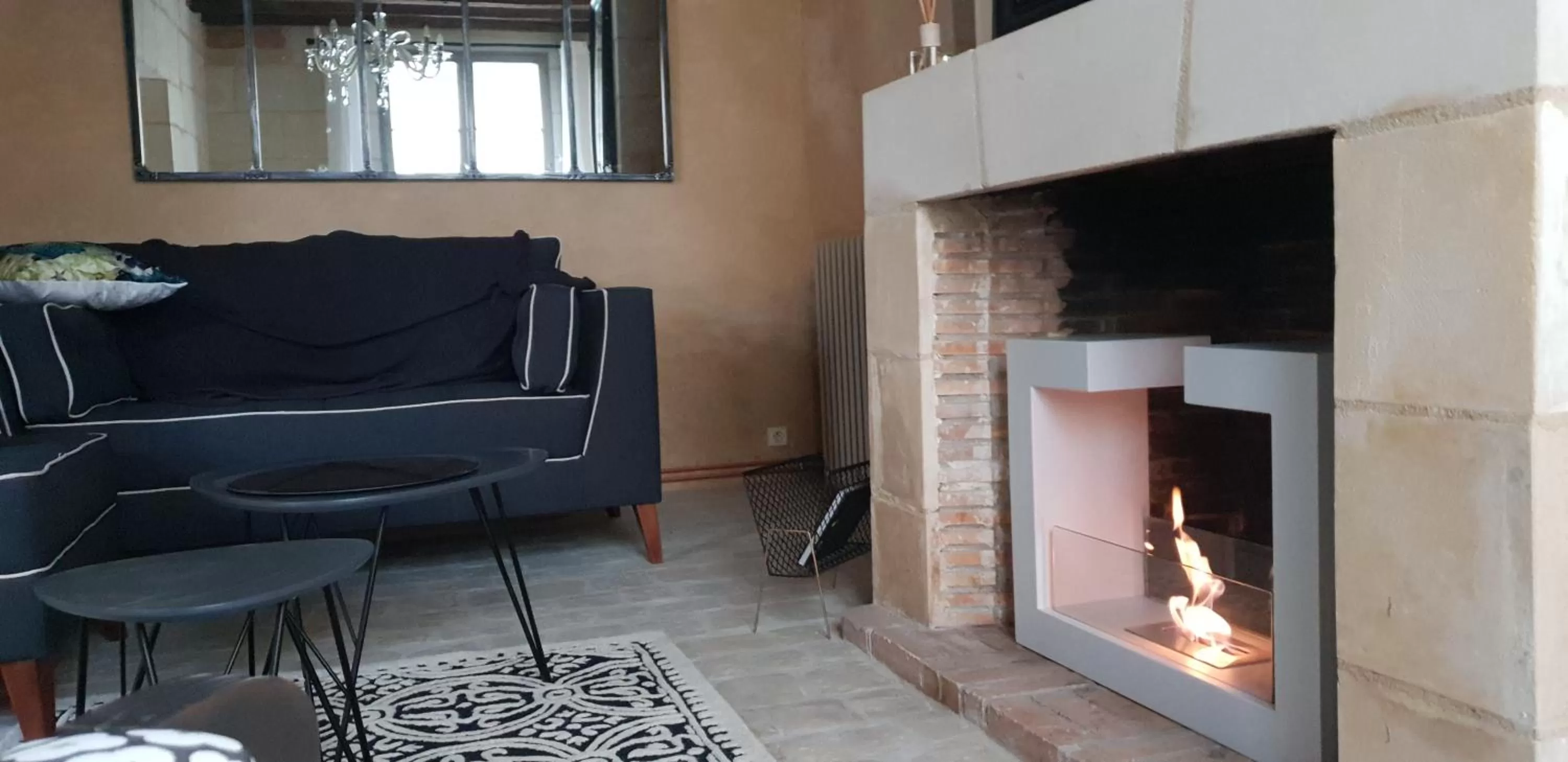 Living room, Seating Area in NATURE & CHATEAUX