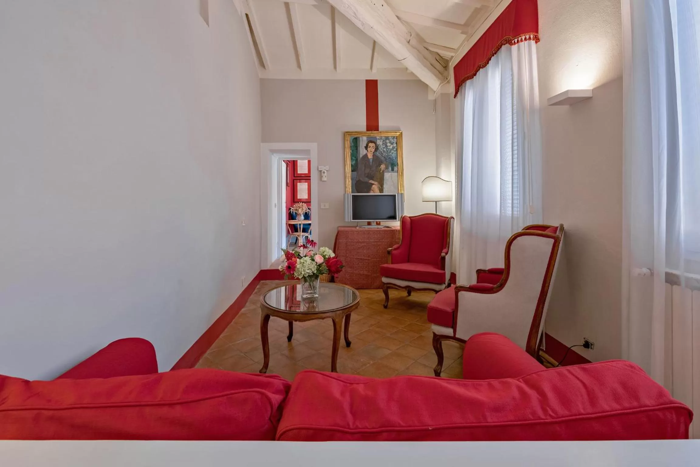 Living room in Drom Florence Rooms & Apartments