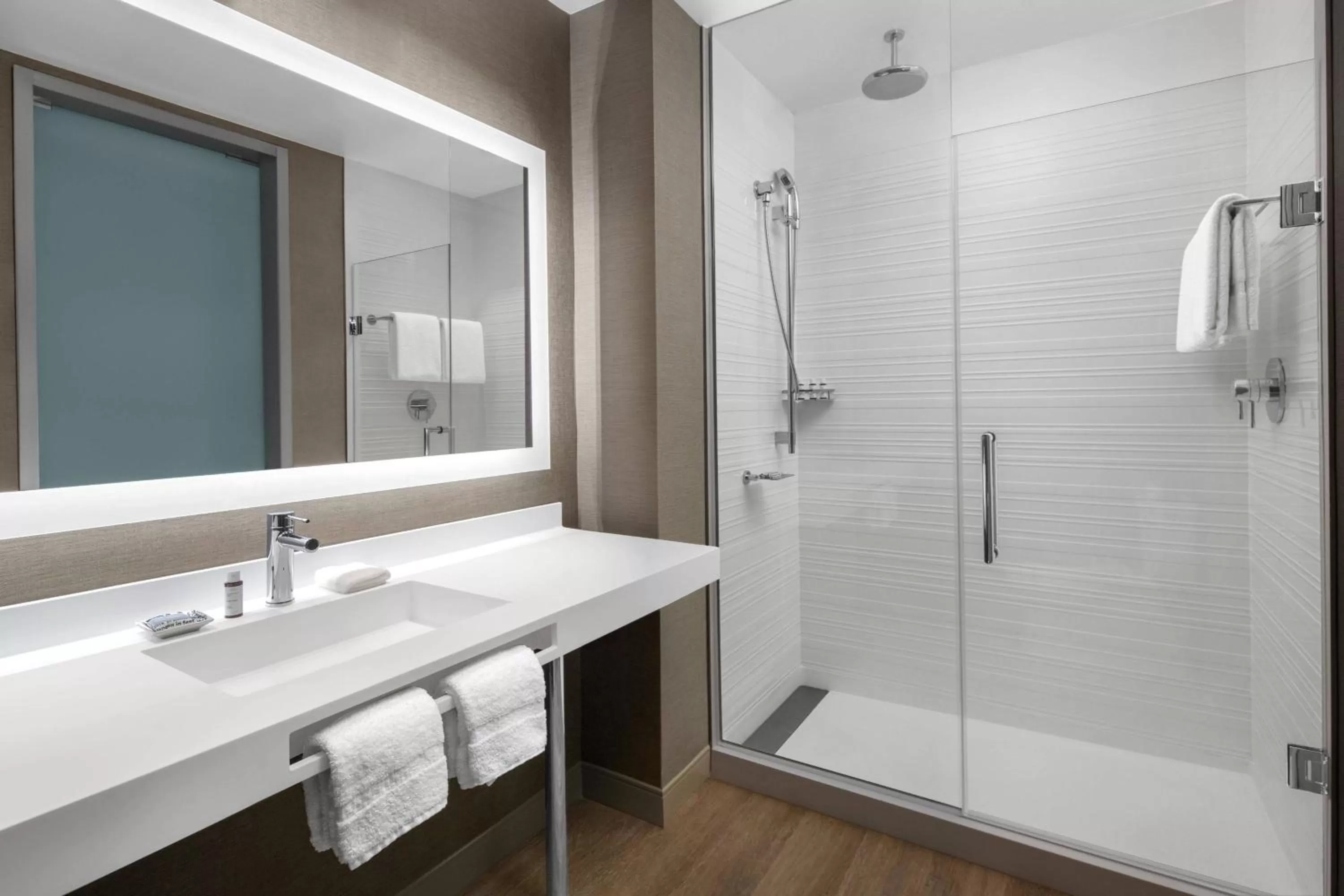 Bathroom in AC Hotel by Marriott Fort Lauderdale Sawgrass Mills Sunrise