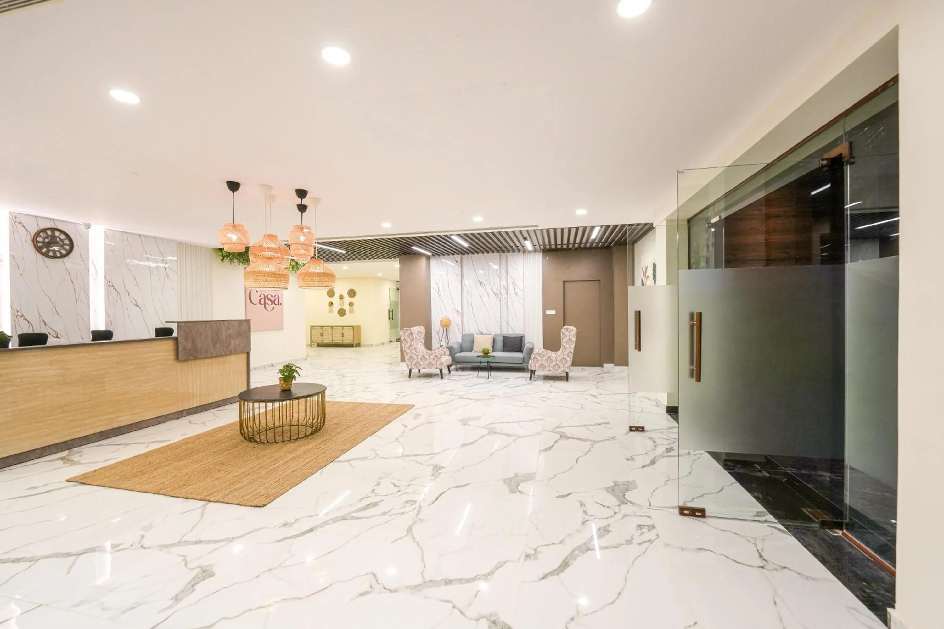 Lobby or reception in Casa Hotel & Suites, Gachibowli, Hyderabad