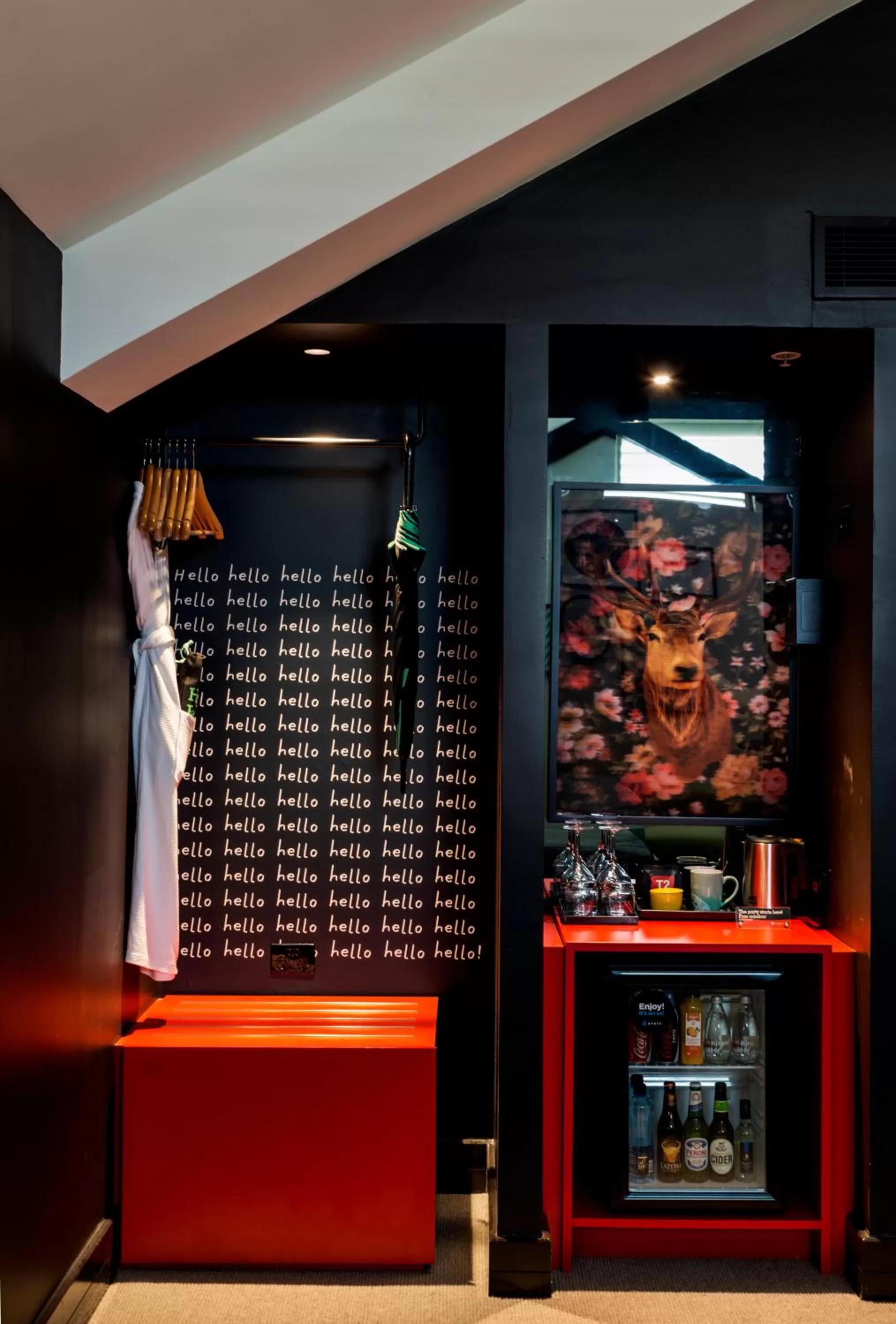 Decorative detail in Ovolo Sydney Woolloomooloo, a Wyndham Hotel