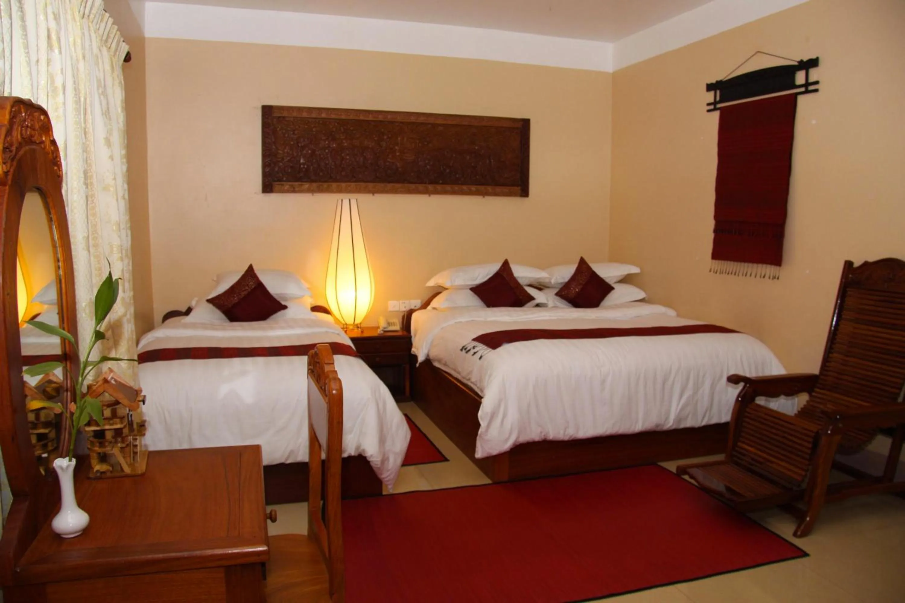 Deluxe Triple Room in Shining Angkor Boutique Hotel