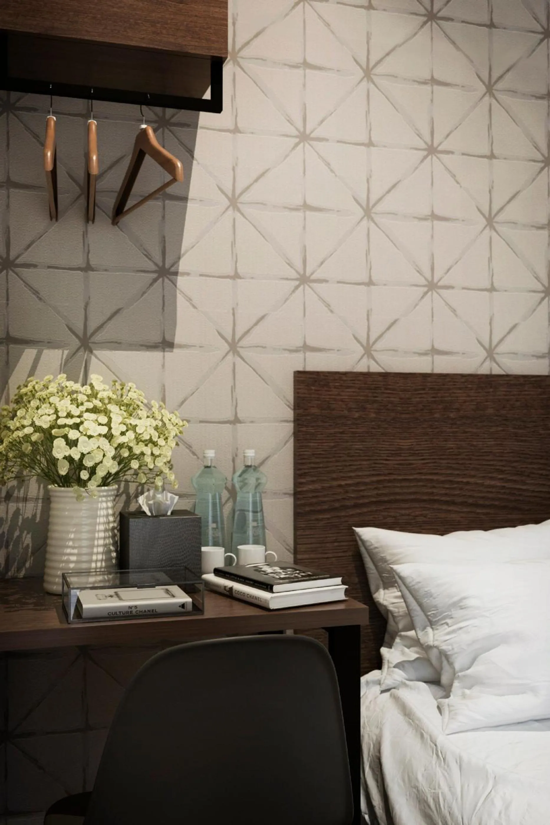 Bedroom, Bed in The Square Hotel