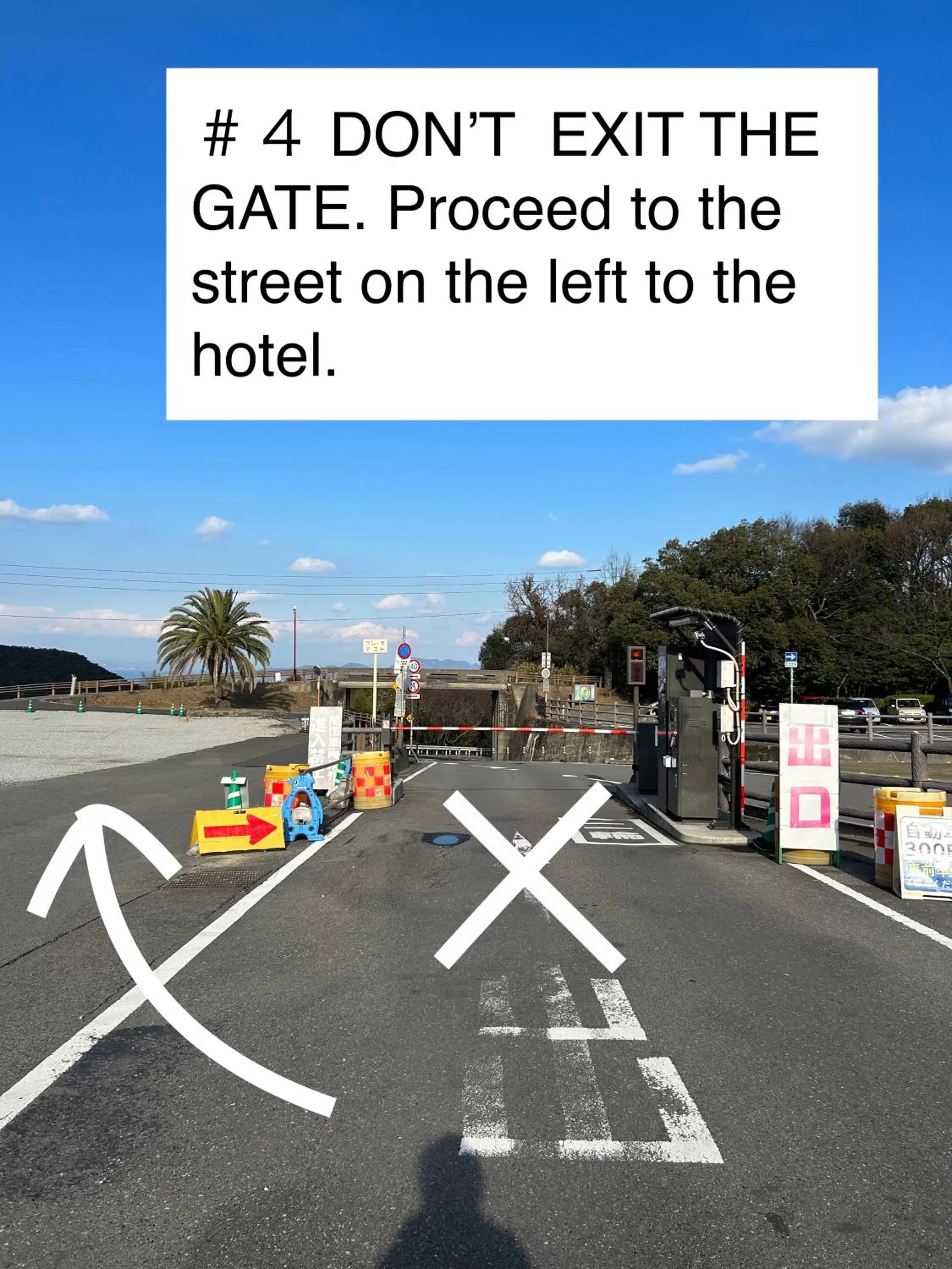 Parking in Hotel Bokaiso