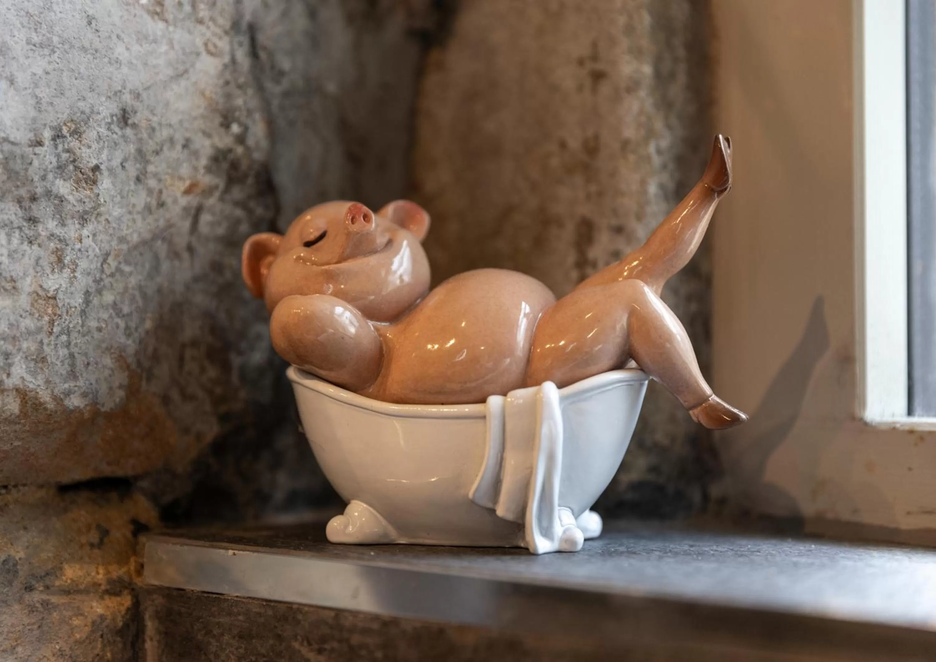 Decorative detail in The Lower Buck Inn