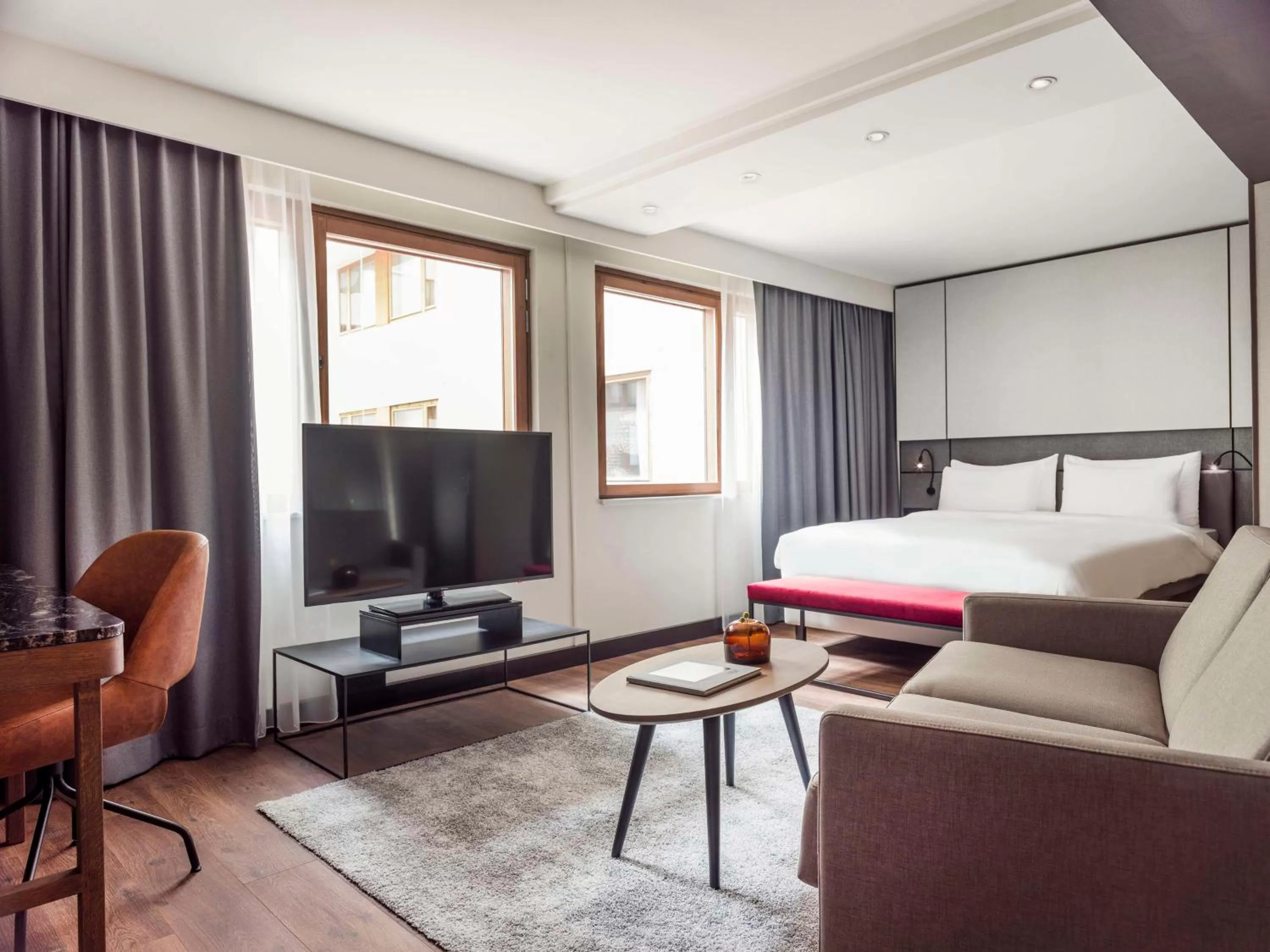 Bedroom, Bed in Radisson Blu Royal Viking Hotel, Stockholm