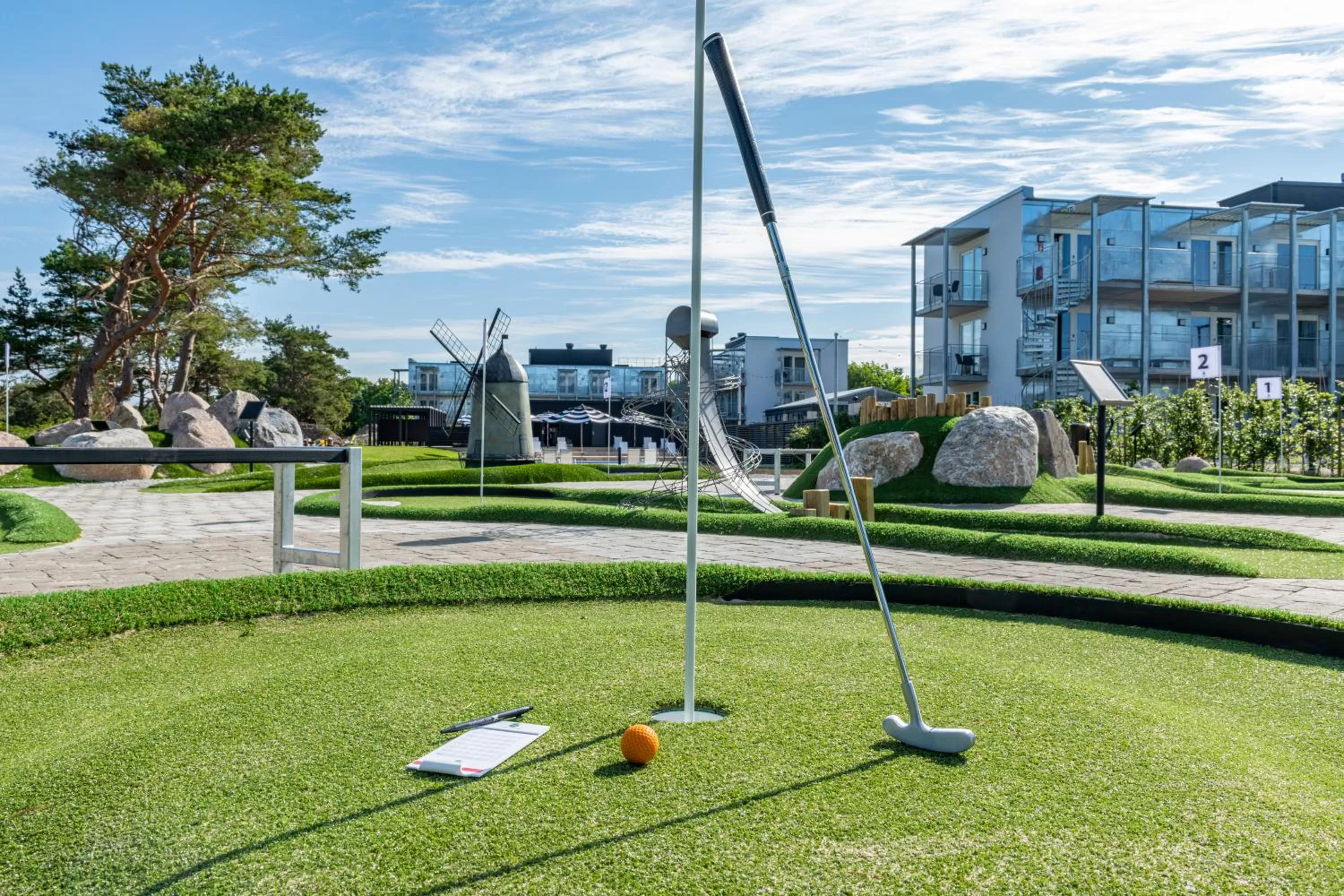 Minigolf in First Hotel Kokoloko