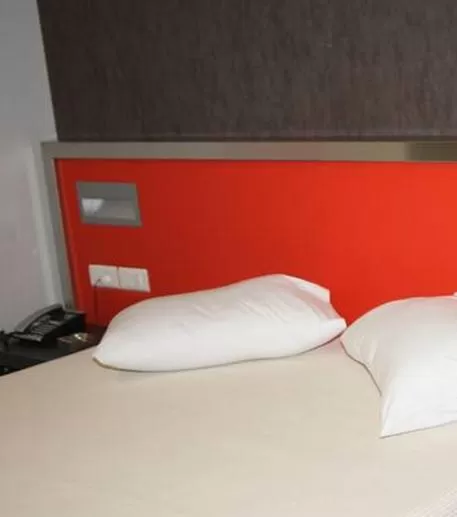 Bed in Hotel Des Roses