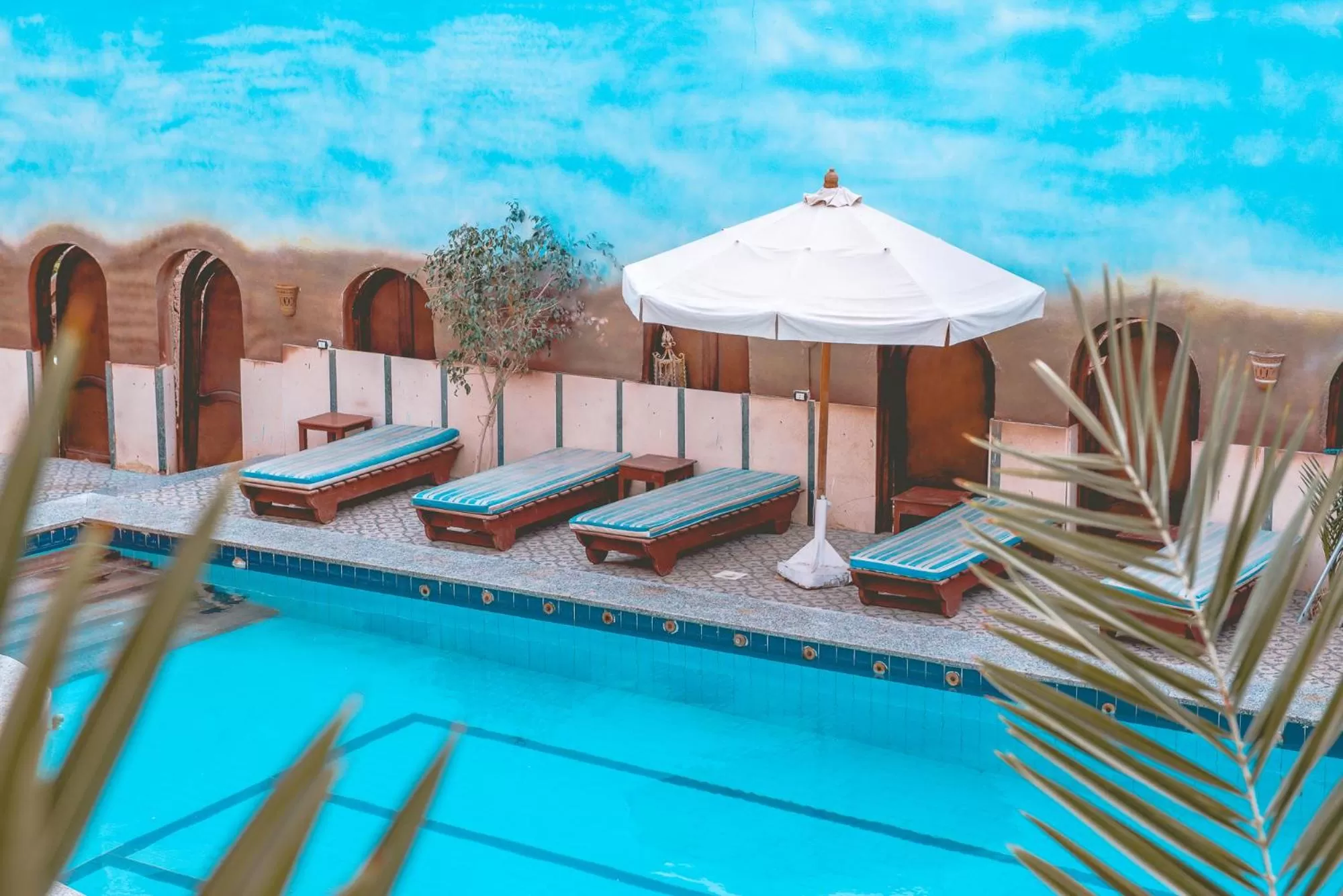 Swimming pool in Dahab Plaza Hotel